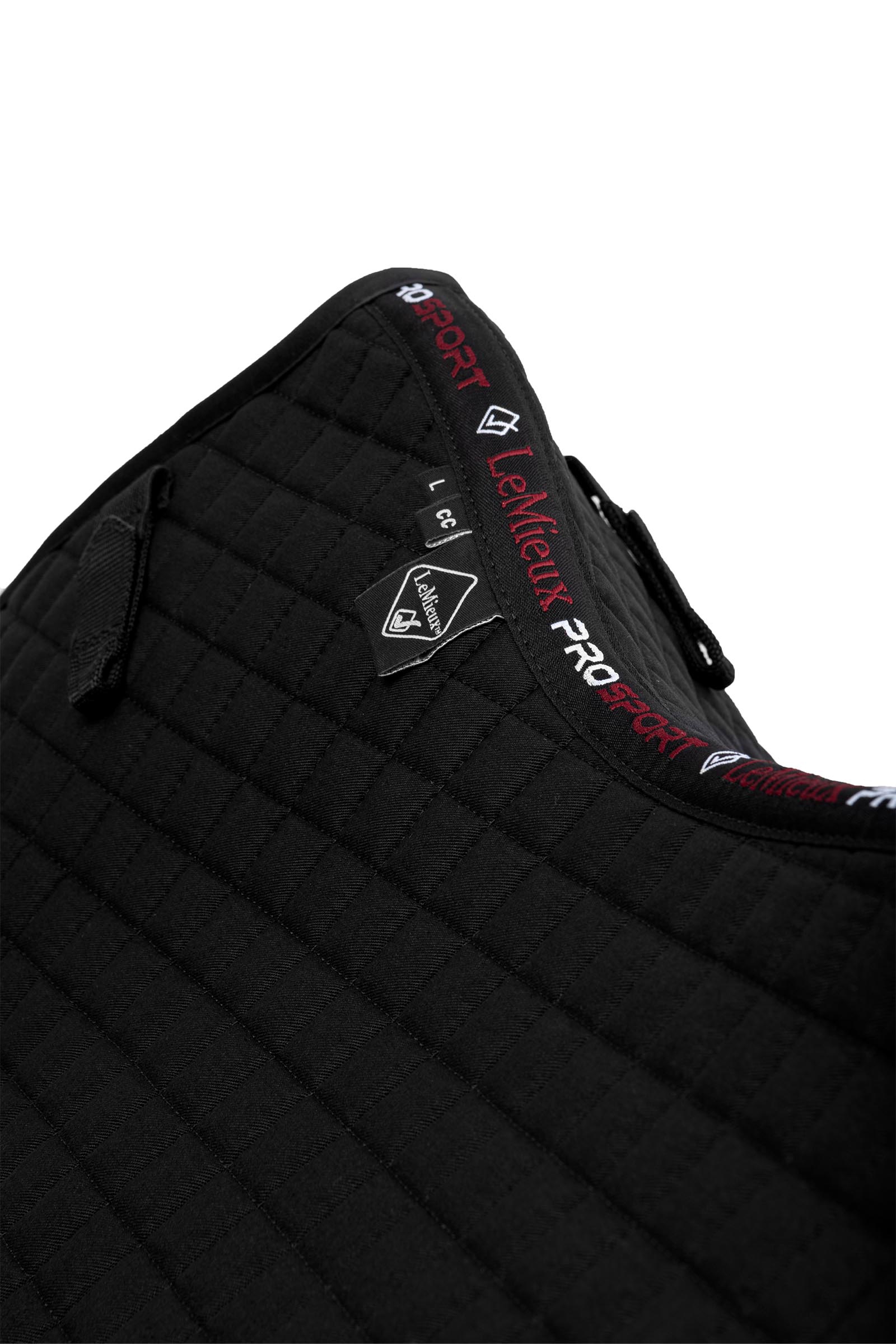 LeMieux Cotton Close Contact tapis de selle saut d&rsquo;obstacles