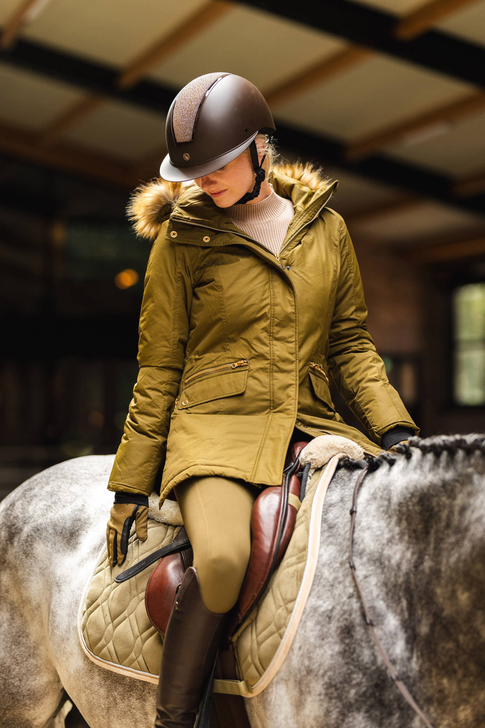 Parka Horze Mikaela, femme