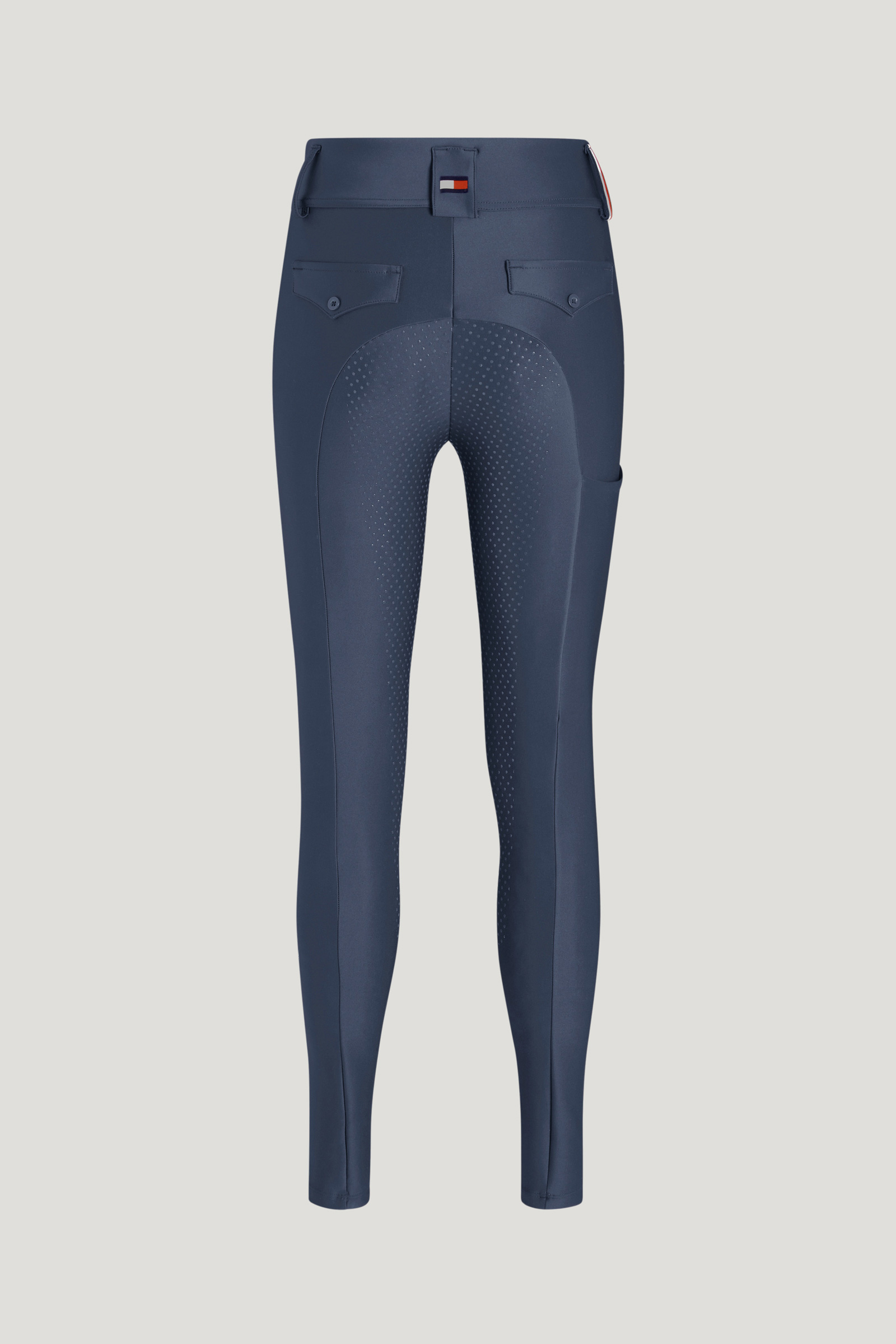 Faded Indigo Tommy Hilfiger Equestrian Highland pantalon d&rsquo;&eacute;quitation femme hybride &agrave; fond int&eacute;gral