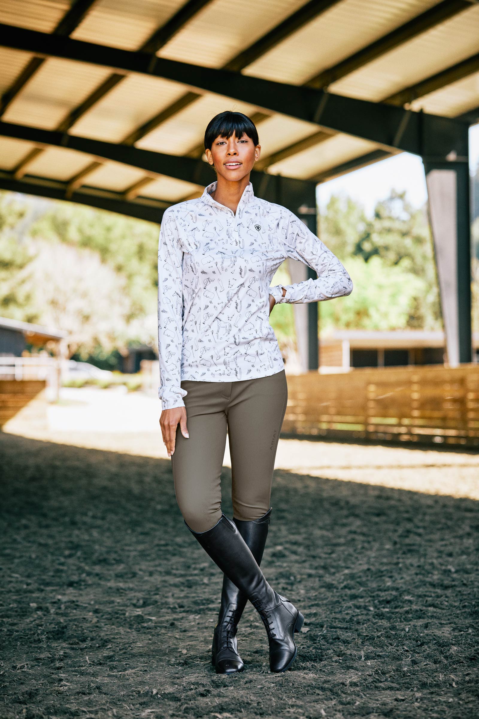 Ariat Palisade Cocoa Botte d'équitation pour femme