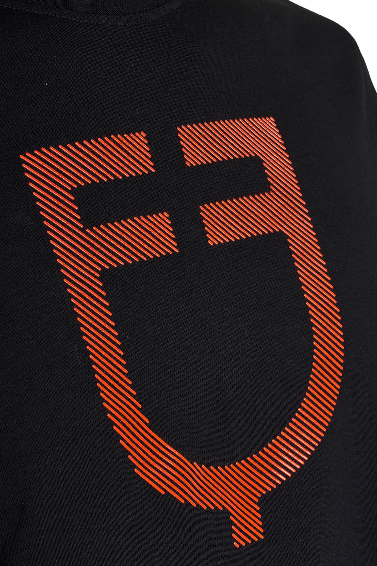 Equestro SS2026 T-shirt basic homme avec logo brillant  