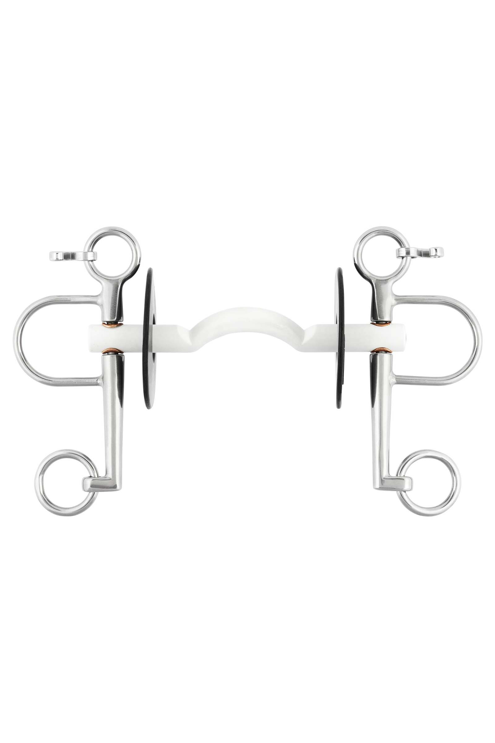 Mors Sprenger Nathe Pelham Doux  avec port, 15 mm, branches de 7 cm