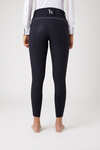 Pantalon d'équitation taille haute fond intégral silicone Horze Aubrey, femme