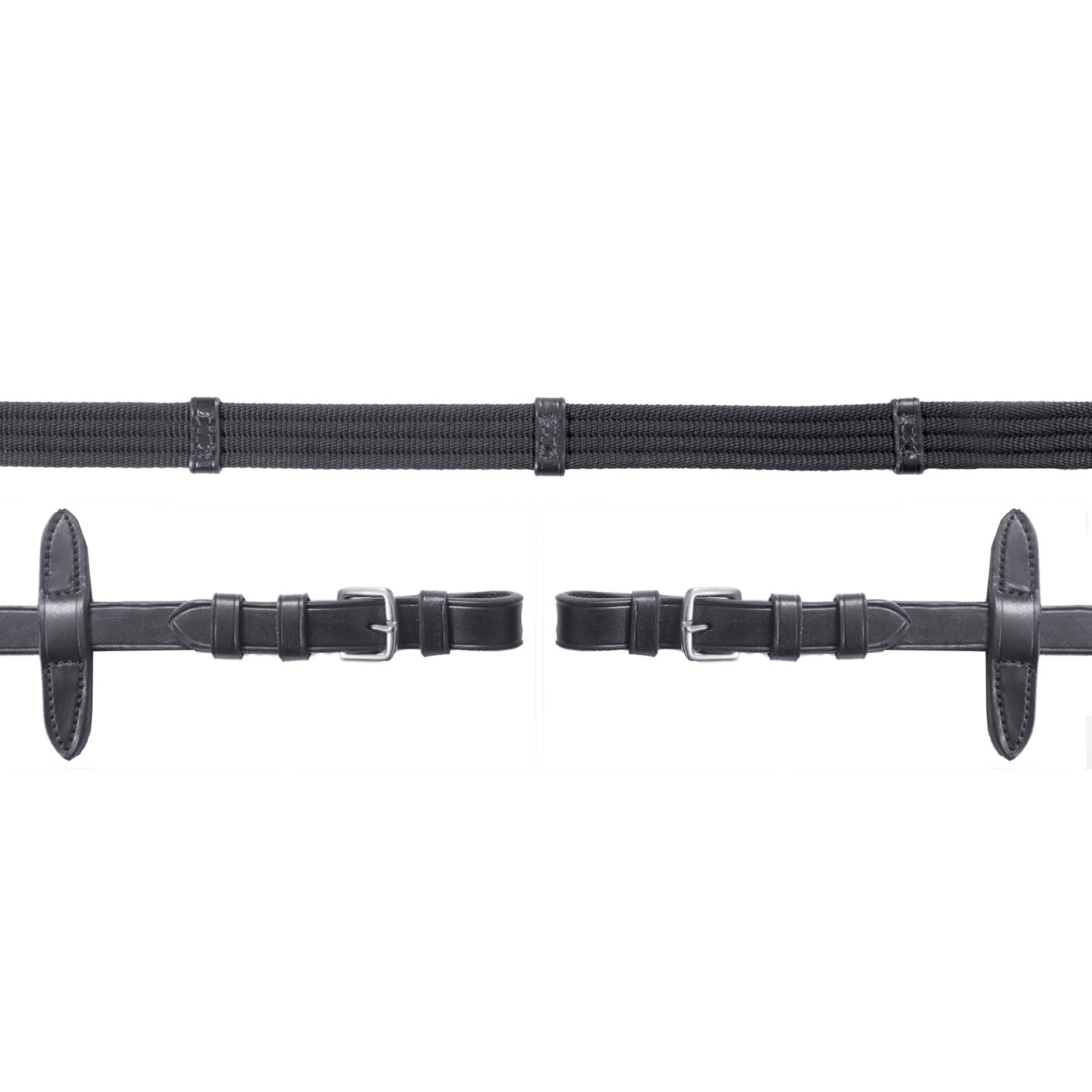 R&ecirc;nes tissus Schockem&ouml;hle Sports Neo, avec boucle