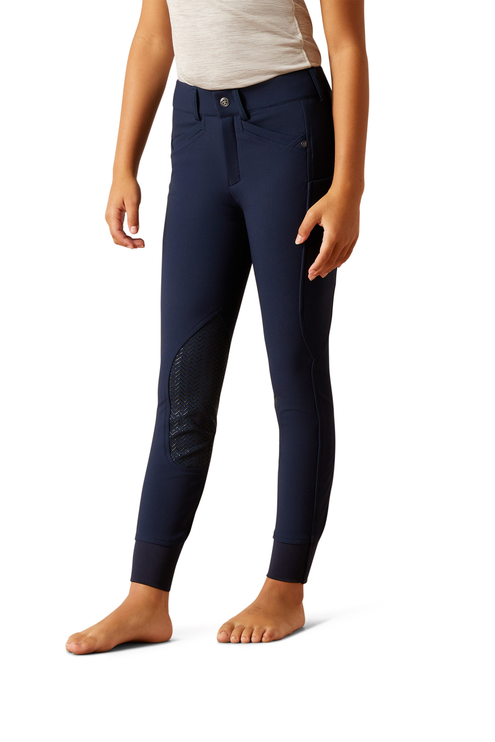 Ariat Pantalon d'&Eacute;quitation Junior Prelude 2.0 avec Empi&egrave;cements aux Genoux