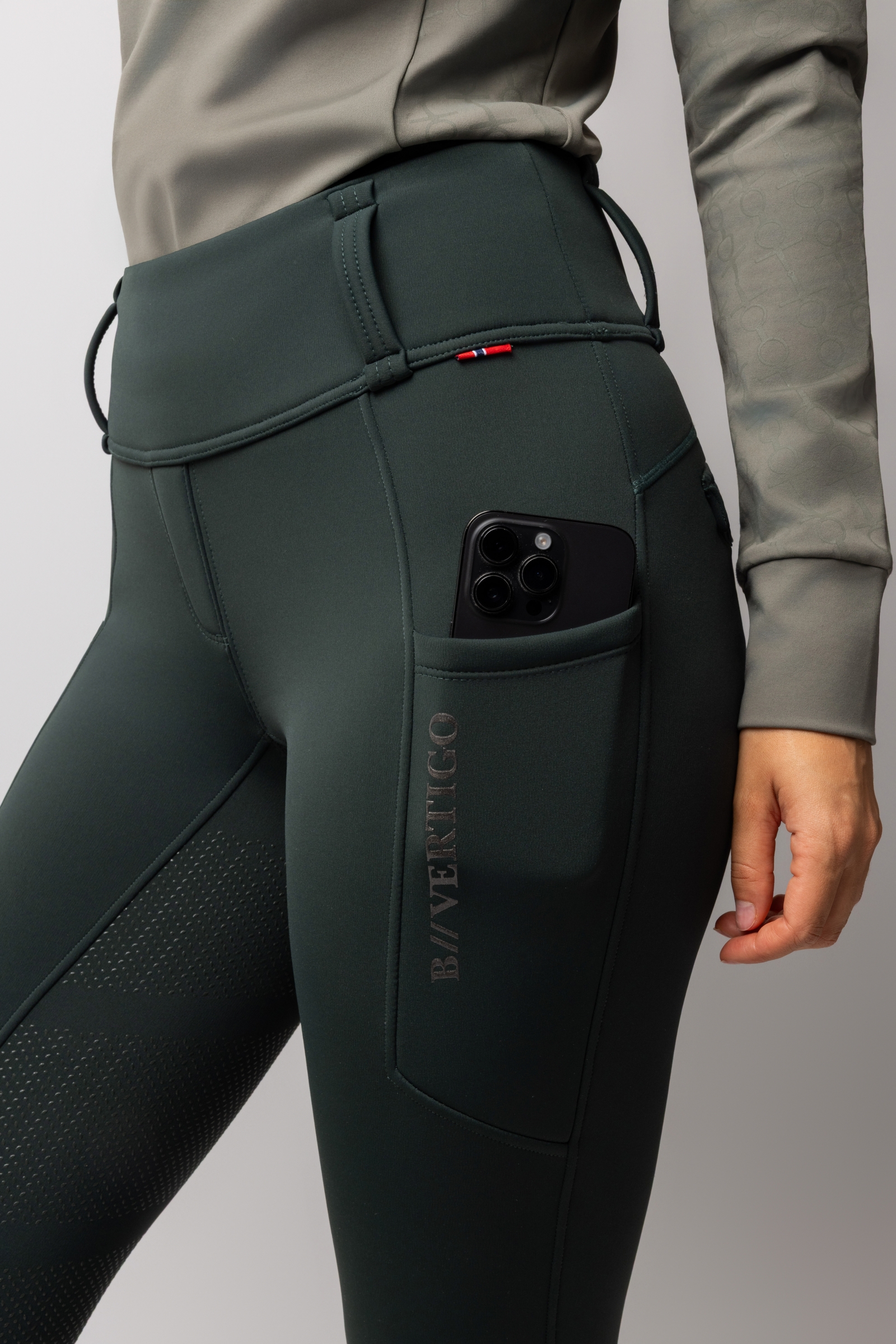 B Vertigo Chiara Women's Compression Thermo Fullgrip Breeches