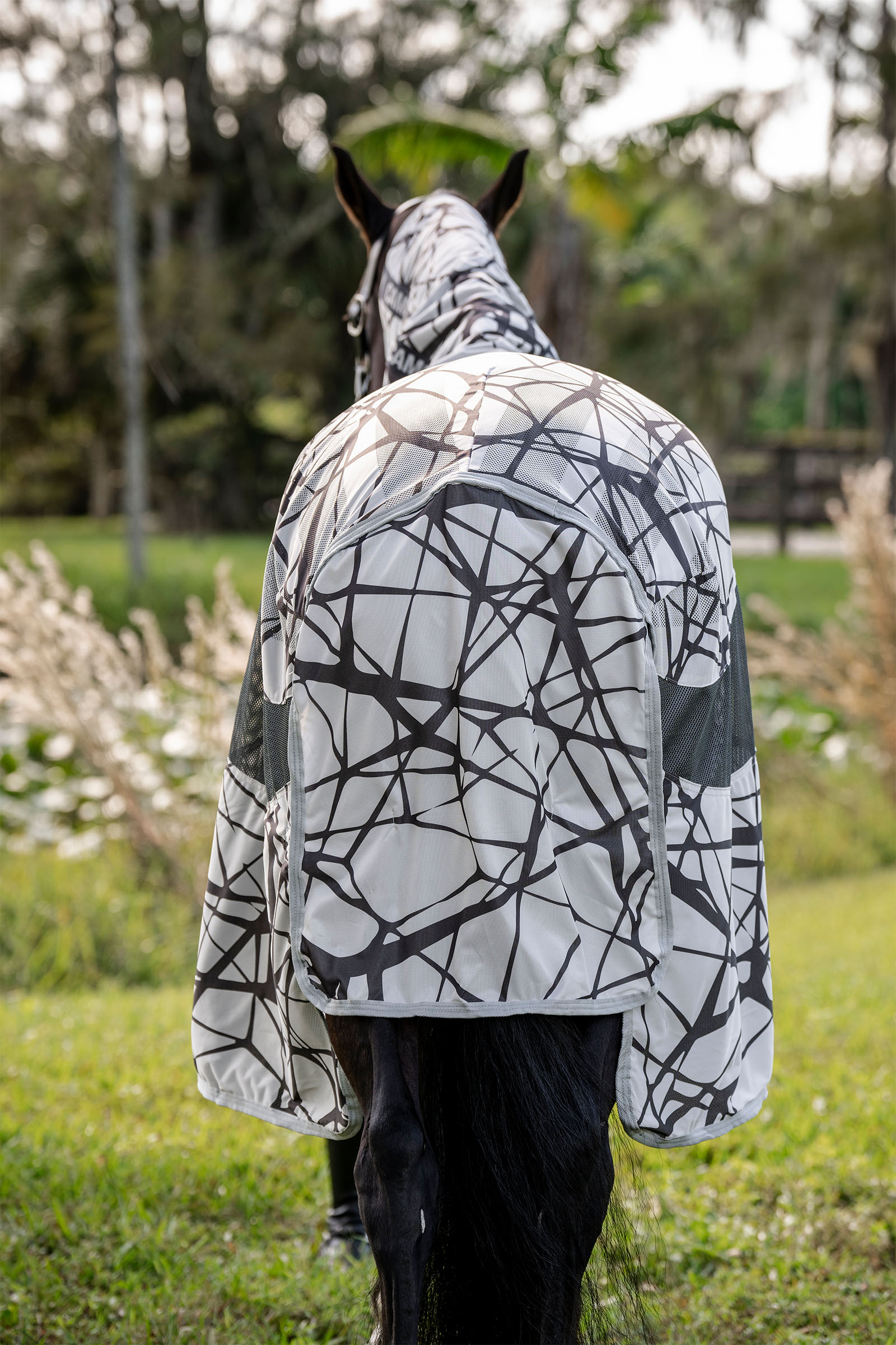 Horseware Amigo CamoFly couverture anti-mouches avec partie de cou amovible