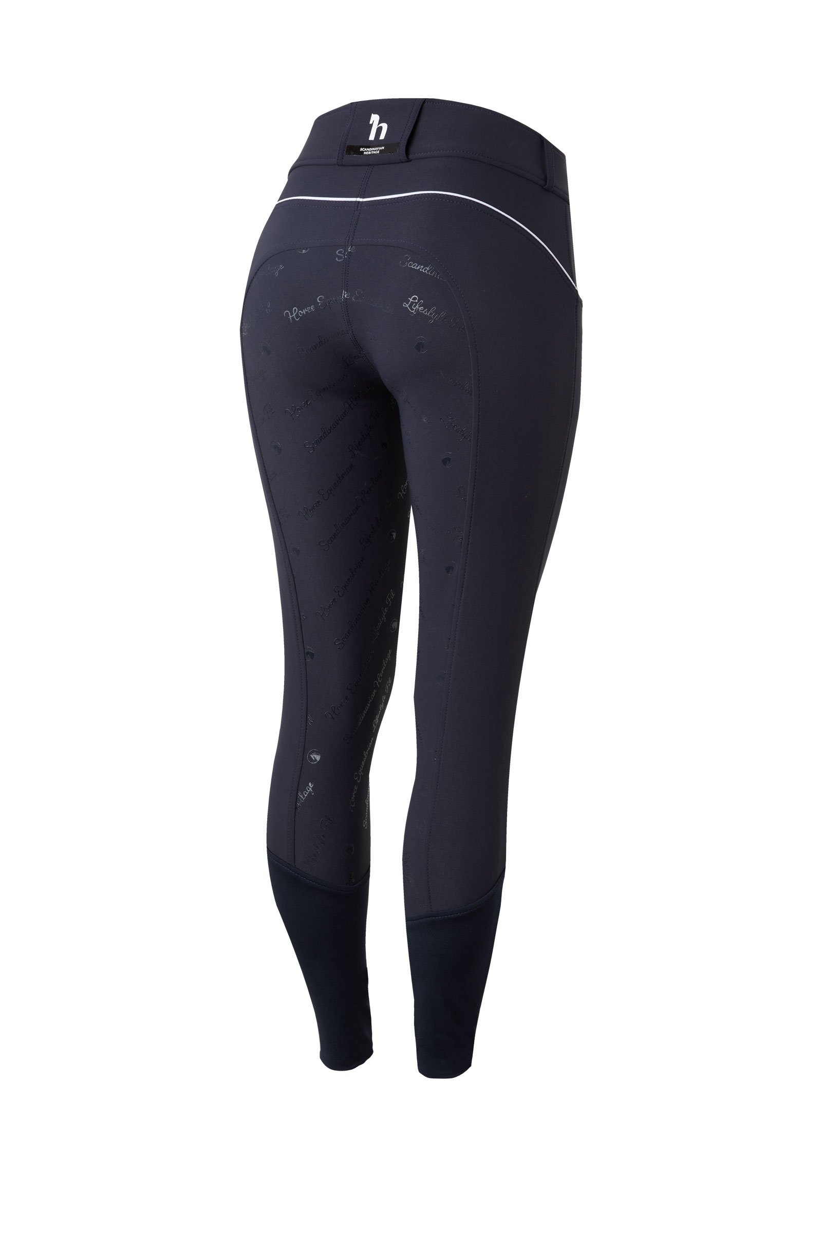 Horze Nordic Performance pantalon d’équitation femme à fond intégral en silicone, UPF 50+