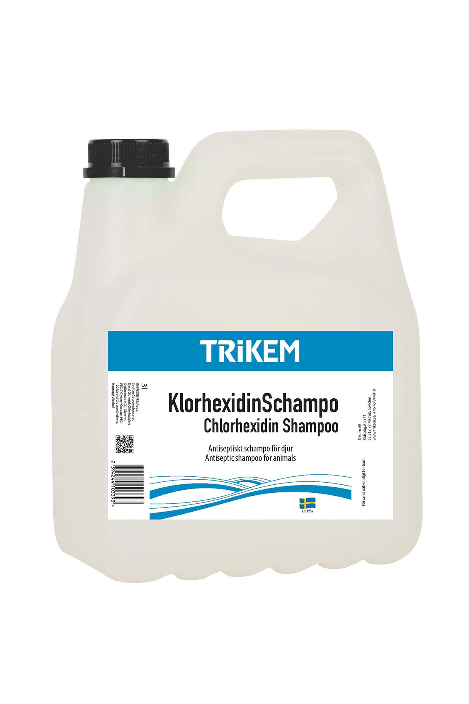 Trikem Shampoing Chlorhexidine, 300 ml