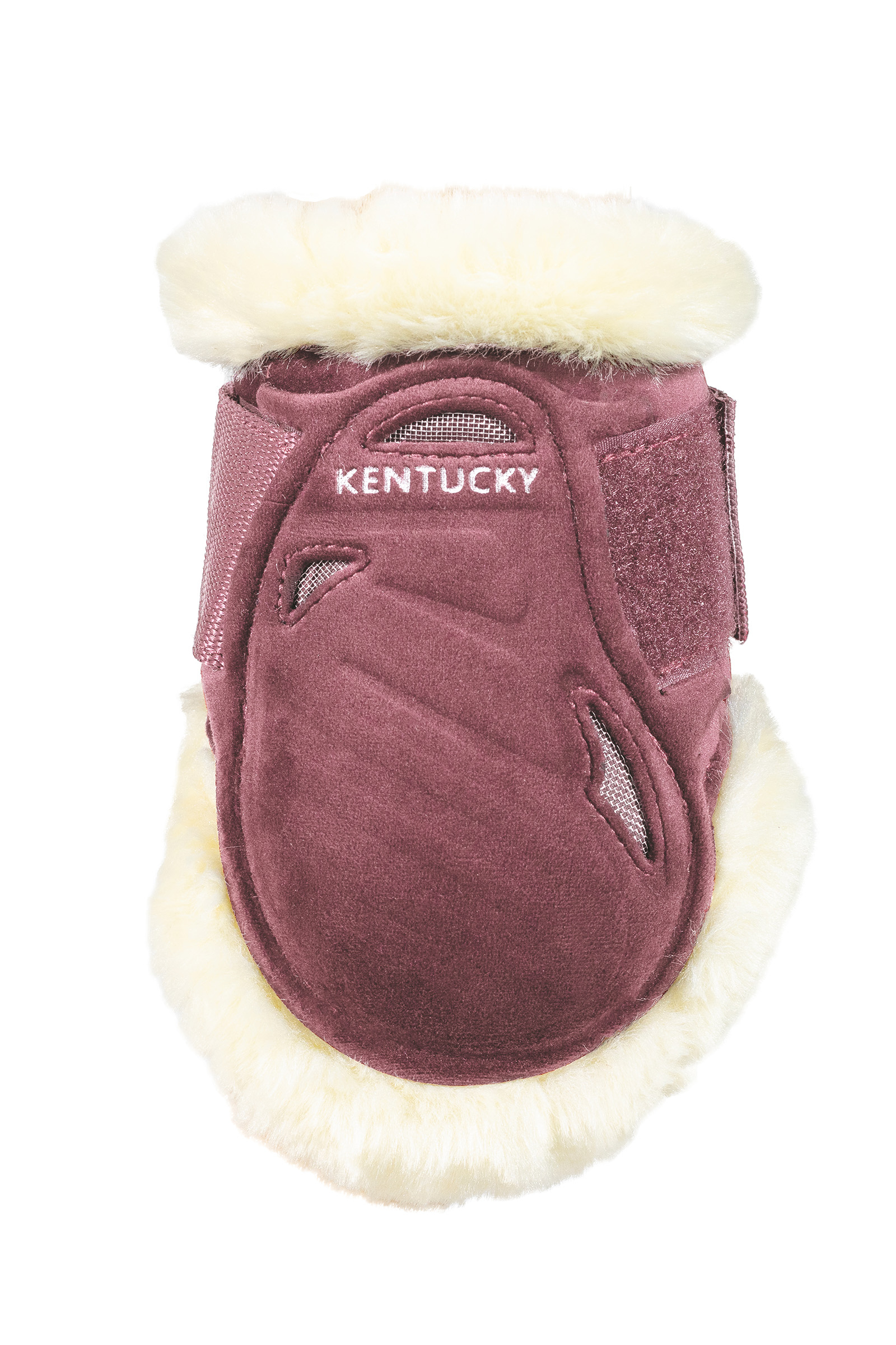 Kentucky Horsewear Protège-boulets Vegan Sheepskin Young Horse Velours