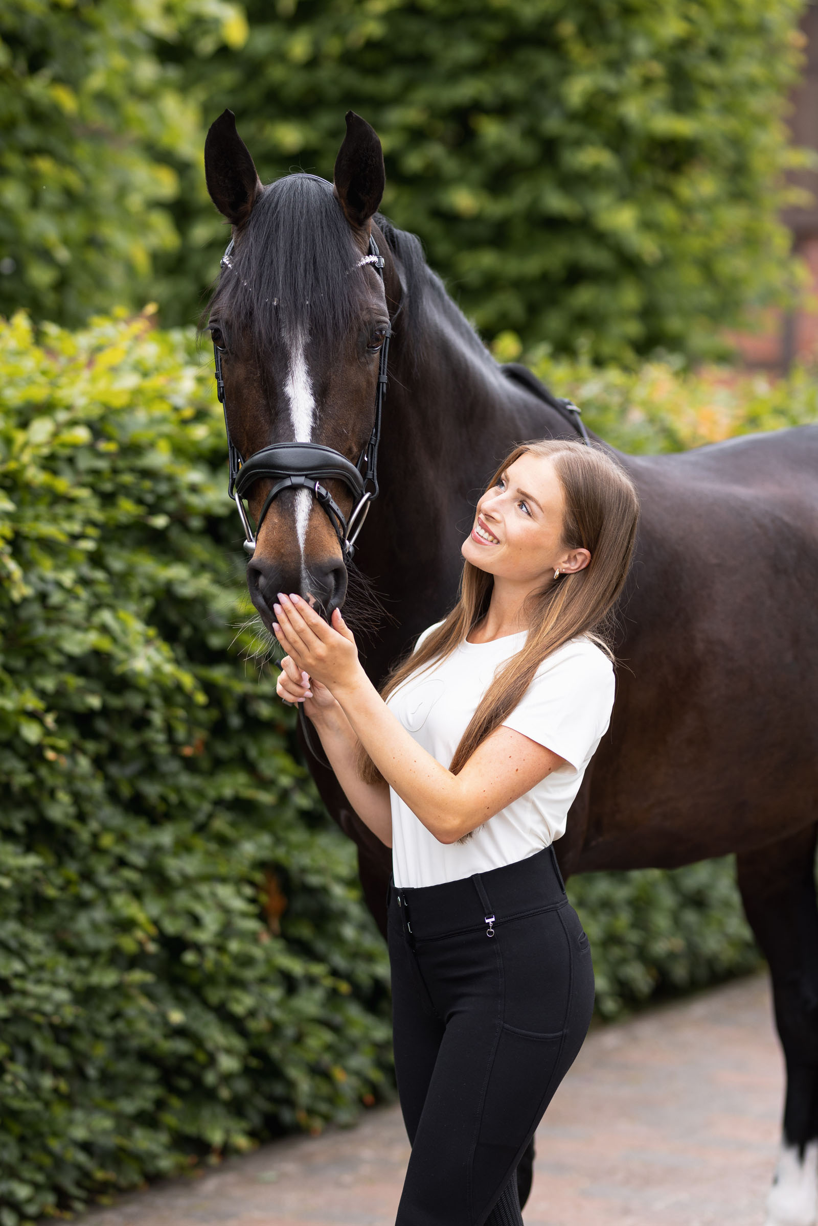 Filet anatomique Horze Somerset