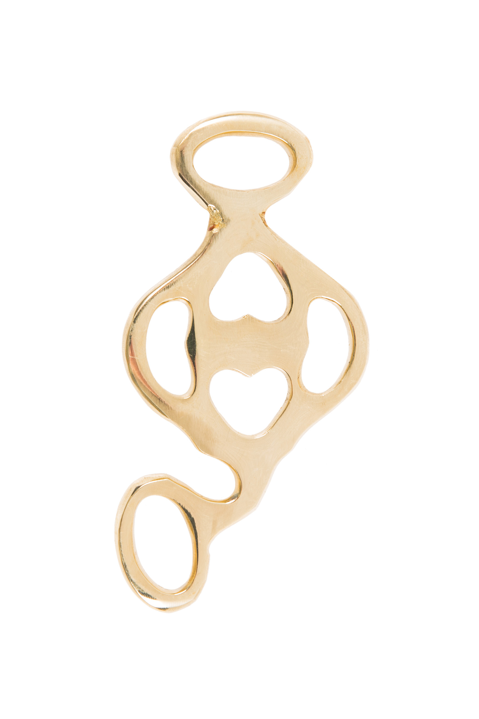 F.R.A. Freedom Riding Articles Love Set Hackamore Love SS, laiton, 100 mm