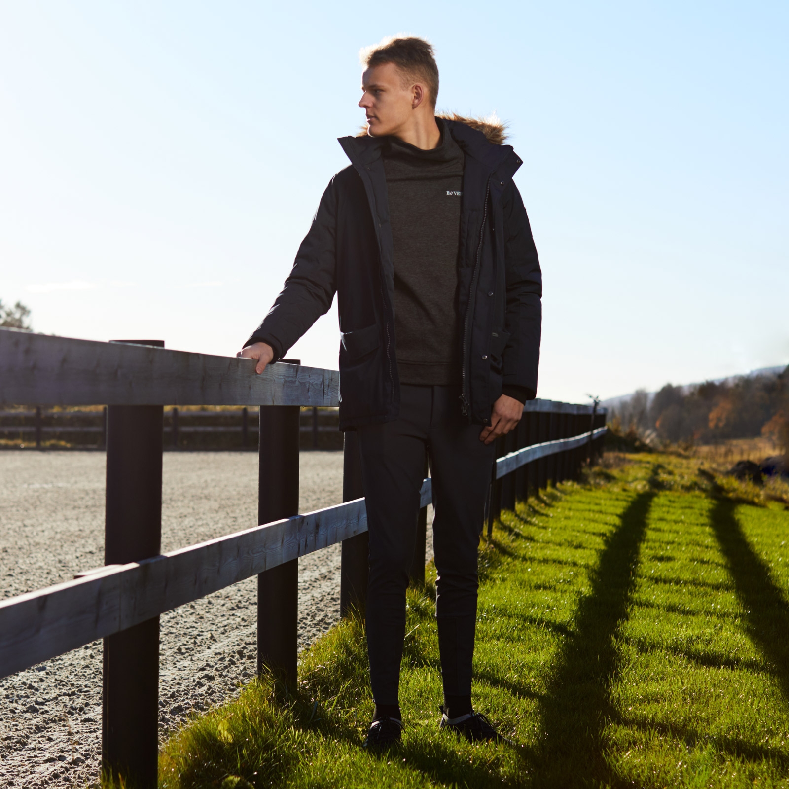 Sweat-shirt en molleton B Vertigo Daniel pour hommes