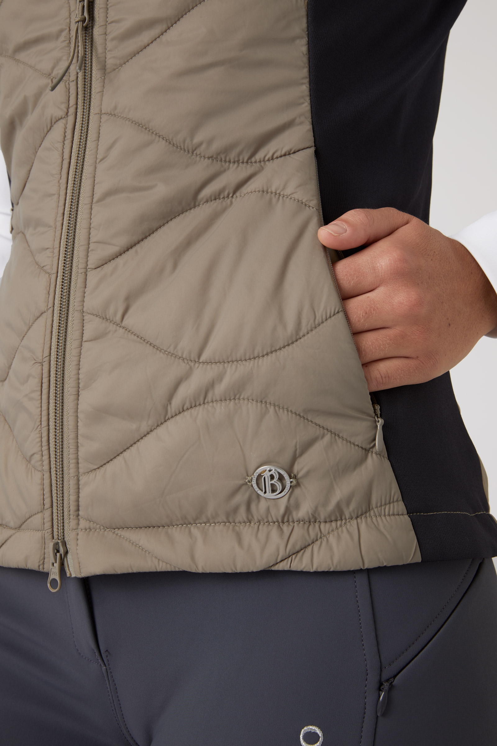 Gilet d'&eacute;quitation sans manches hybride B Vertigo Belle pour femme