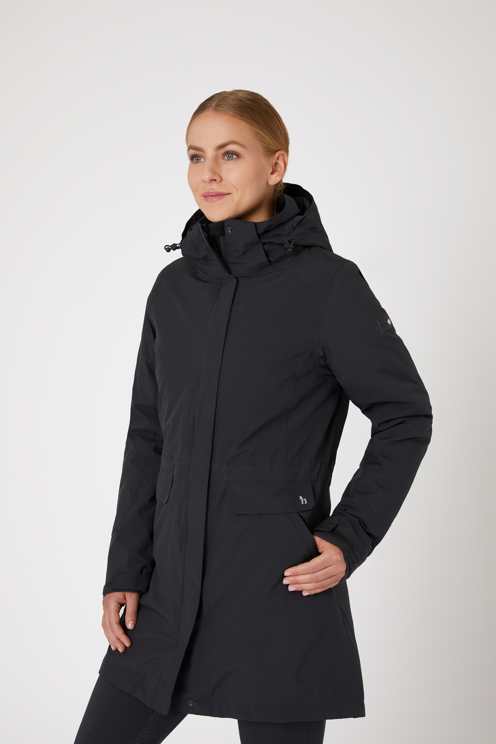 Parka doudoune hybride Horze Isabella 3 en 1, femme