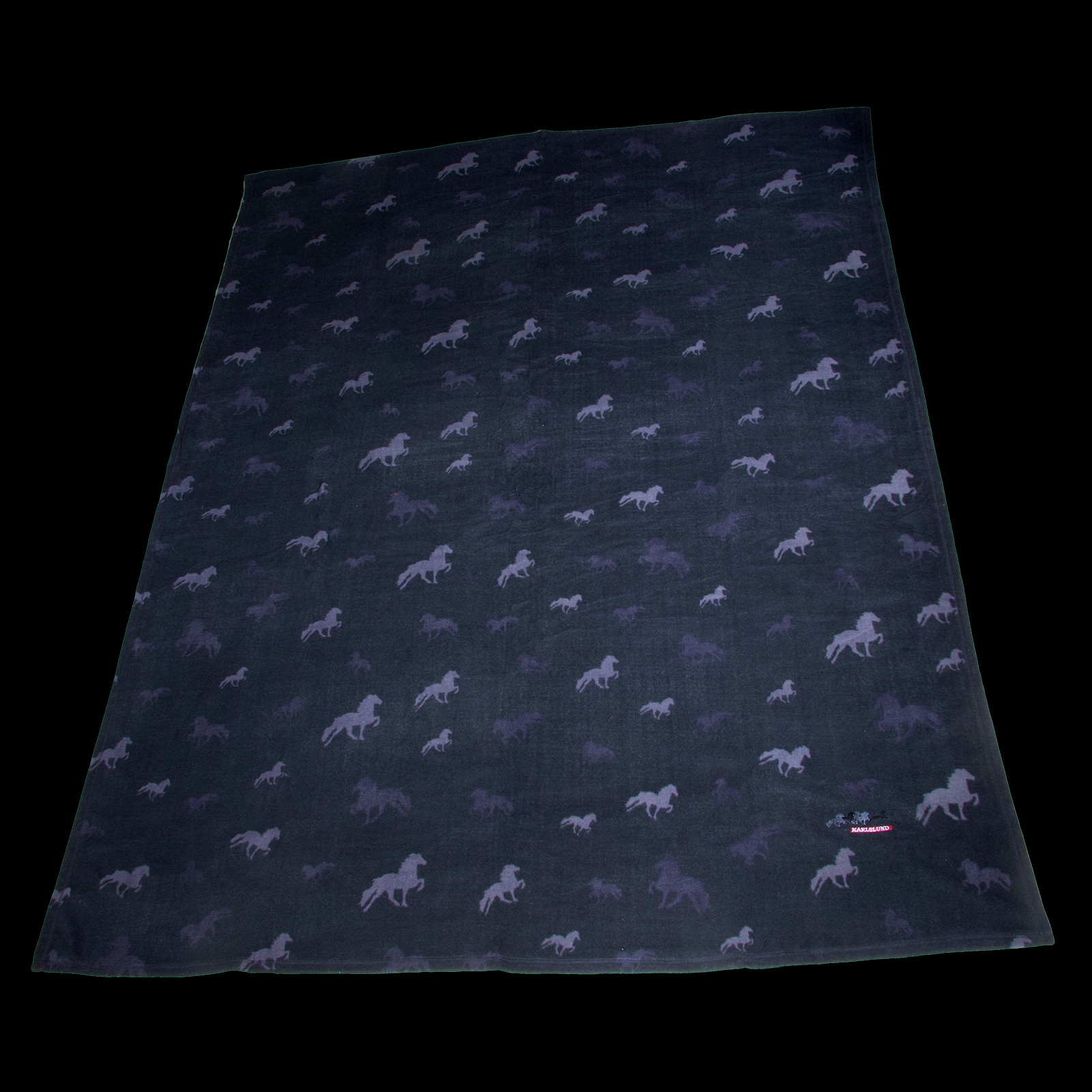 Couverture polaire avec cheval Karlslund