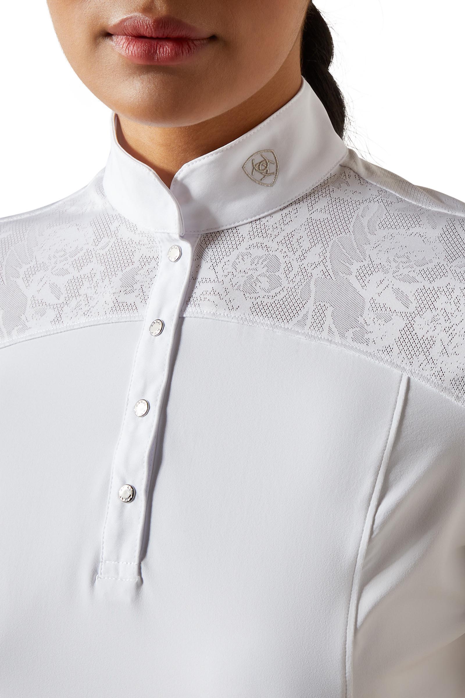 Ariat Bellatrix chemise de concours &agrave; manches courtes pour femme