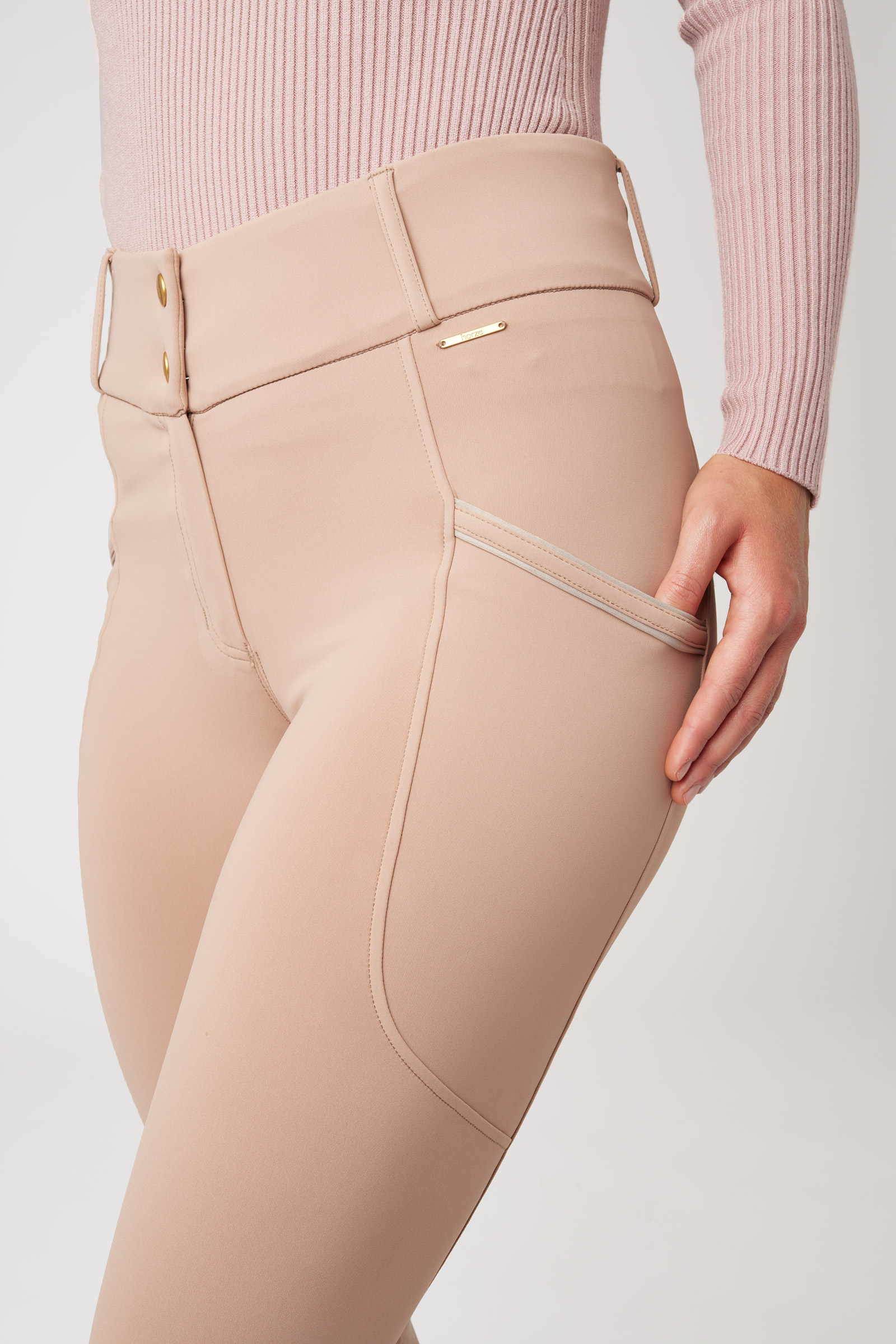 Pantalon d'équitation fond intégral grip Horze Noelle, femme