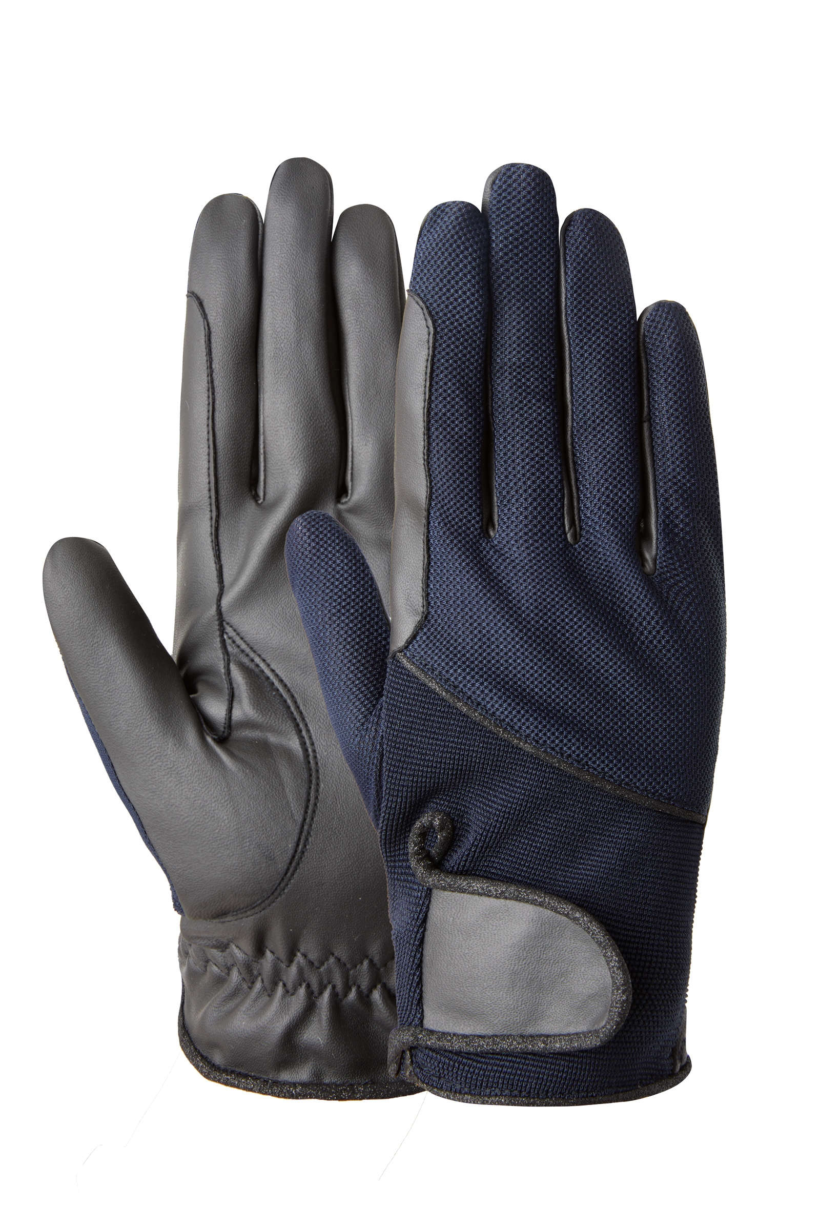 Dark Navy Gants d'&eacute;quitation &eacute;t&eacute; Horze Leni femme