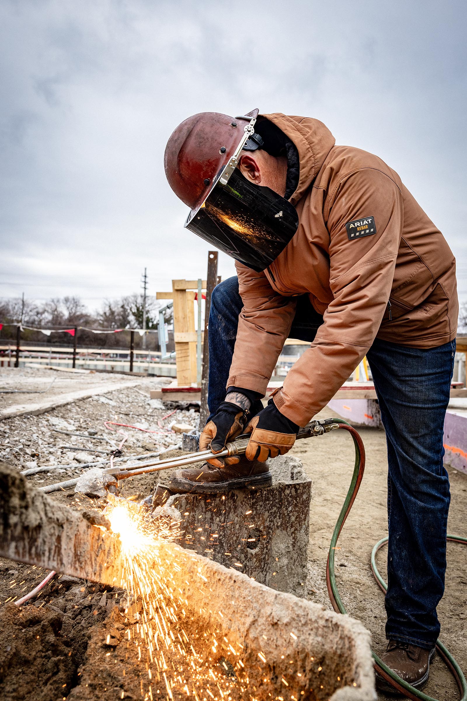 Ariat Rebar Cordura Ripstop Veste isol&eacute;e homme