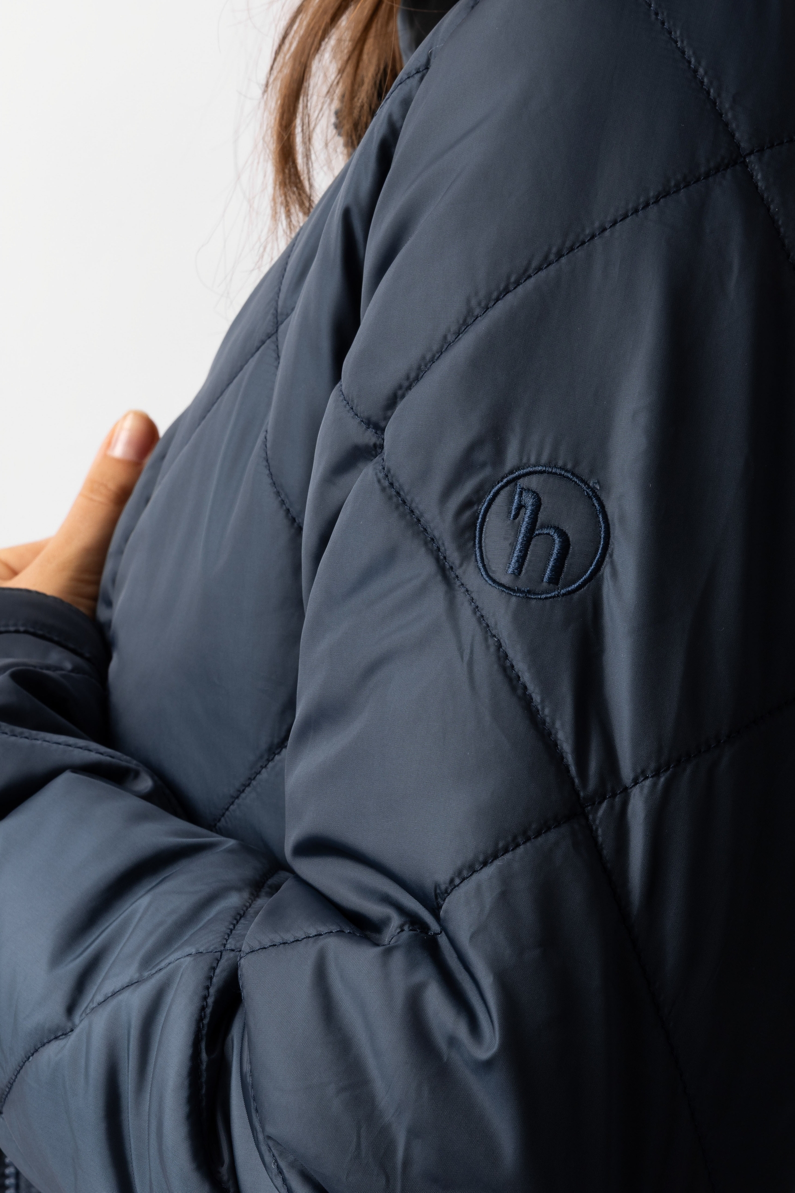 Horze Hazel Veste longue à porter sous une autre pour femmes