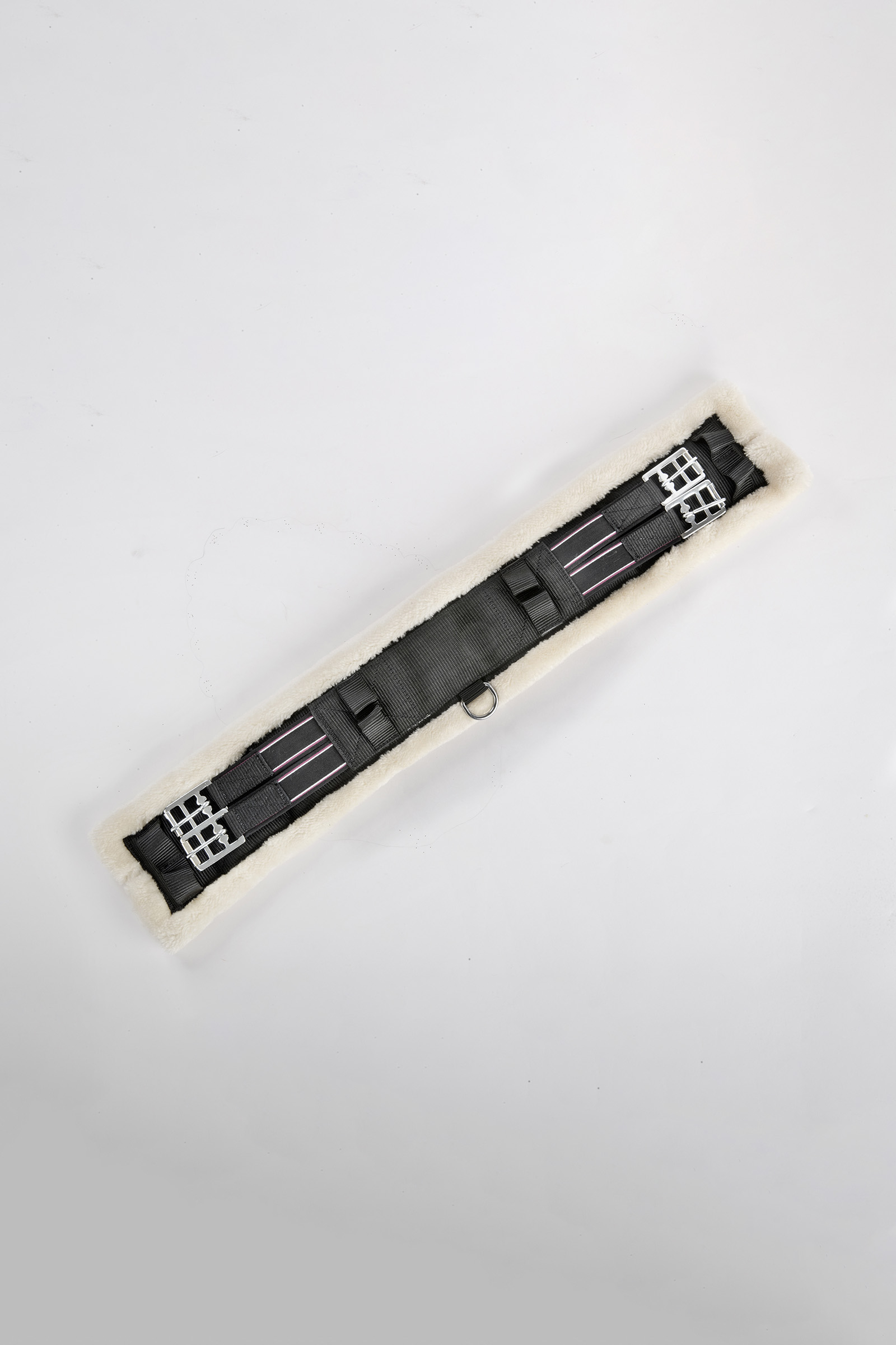 USG Sangle de dressage en nylon avec rembourrage en fausse fourrure