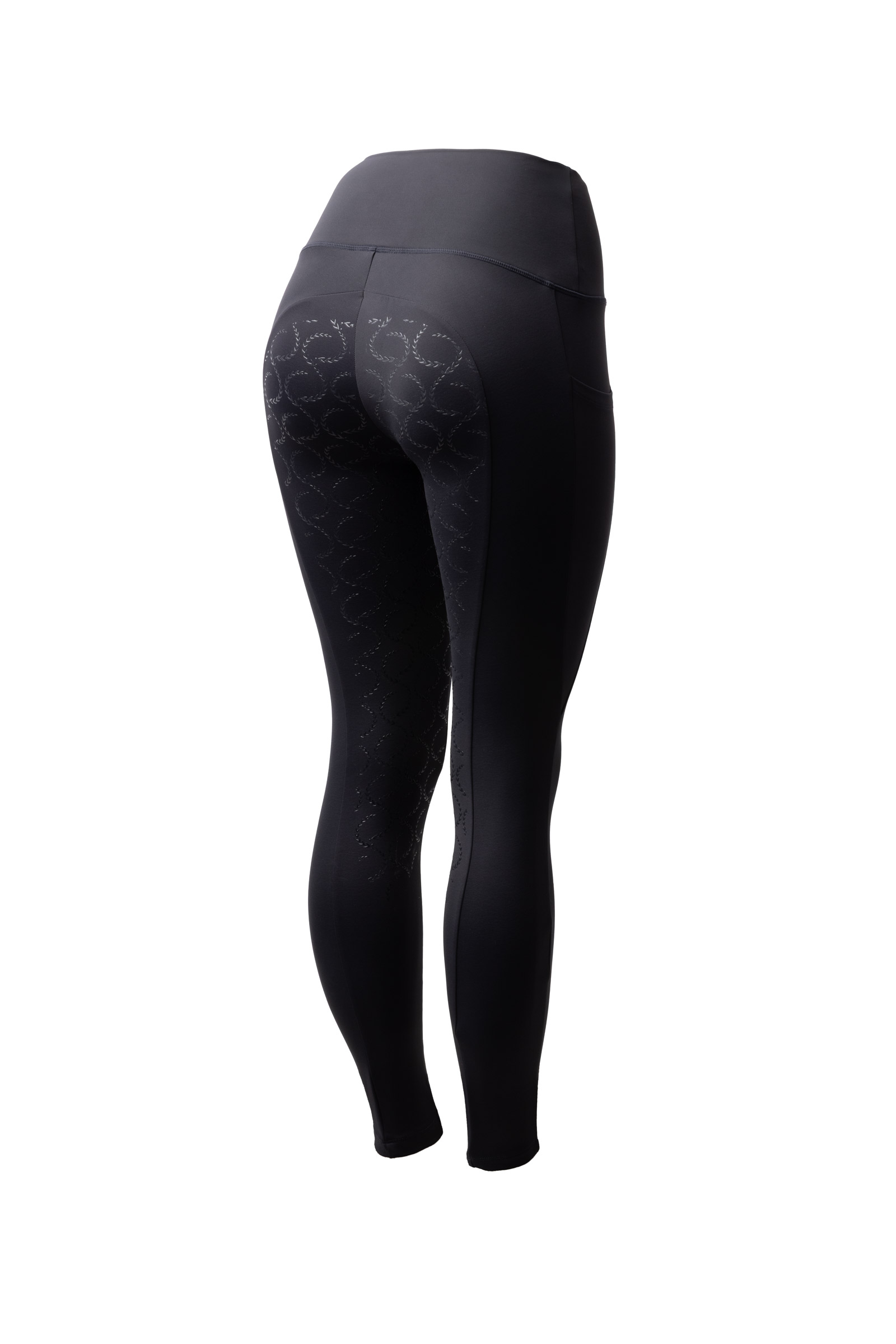 dark nay Horze Gillian Leggings thermiques à pleine adhérence pour femmes