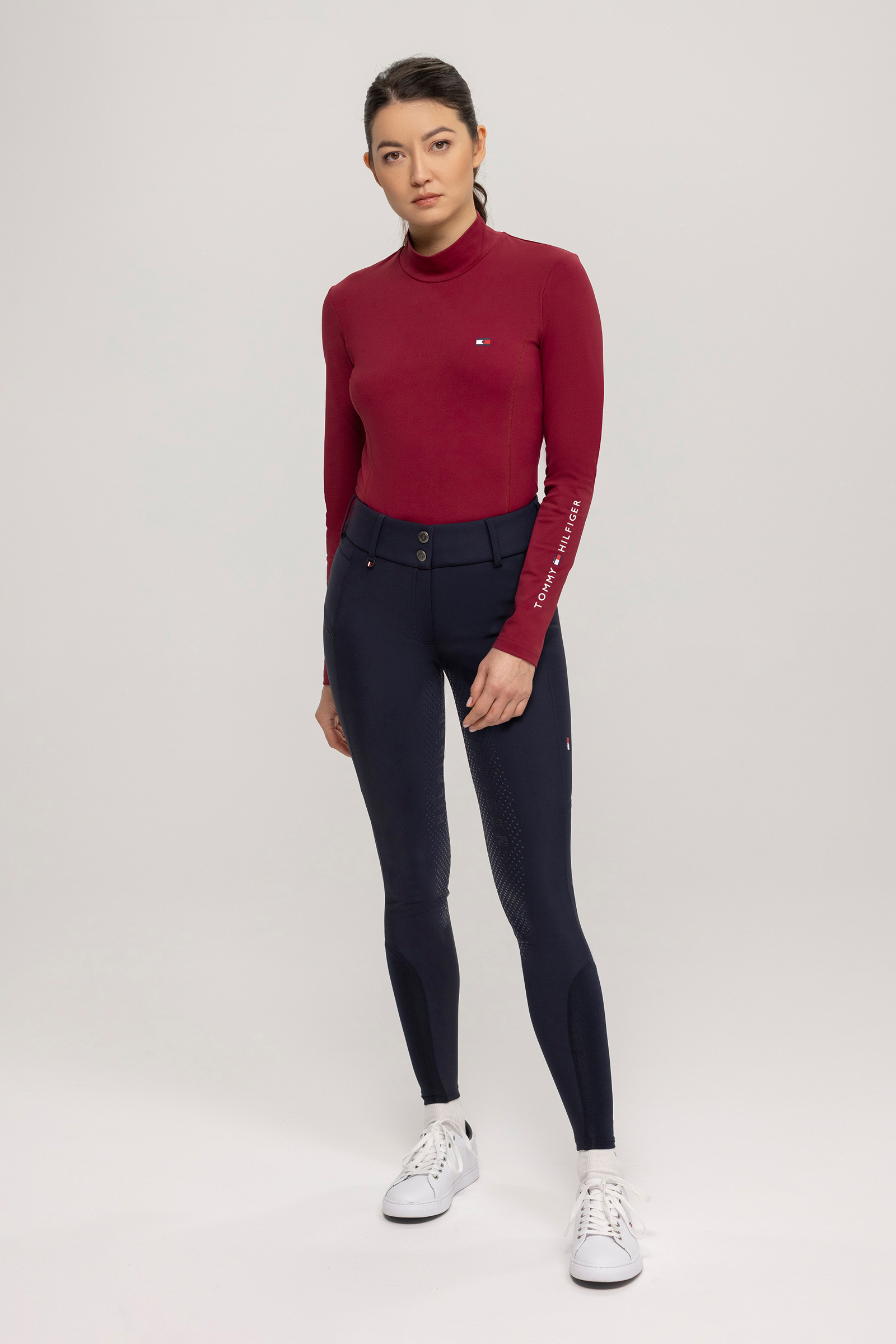 Tommy Hilfiger Equestrian Minnesota Pantalon D'&eacute;quitation Softshell Femme &Agrave; Fond Int&eacute;gral