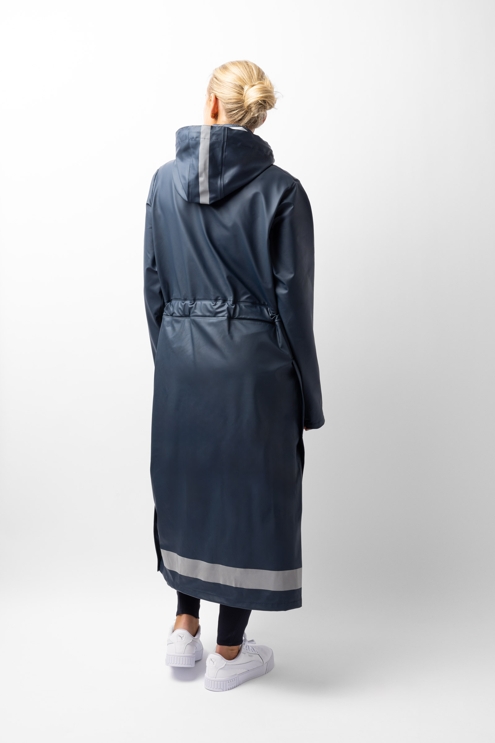 Horze Hazel long manteau de pluie femme avec fentes