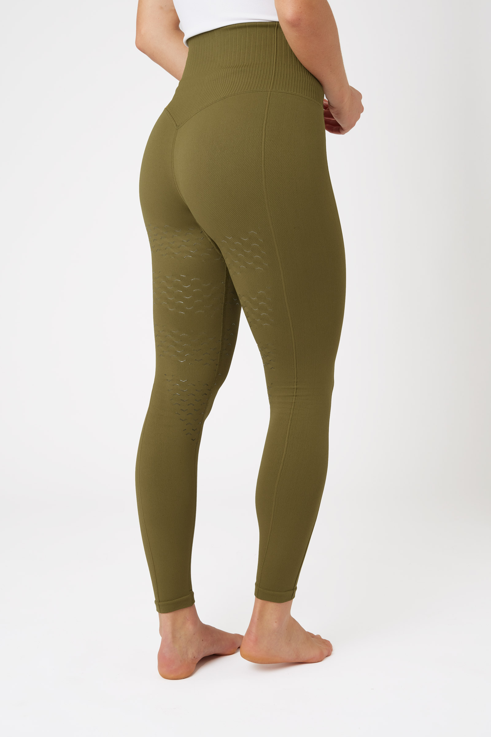 Leggings d'&eacute;quitation thermiques sans coutures Horze Melissa, femme