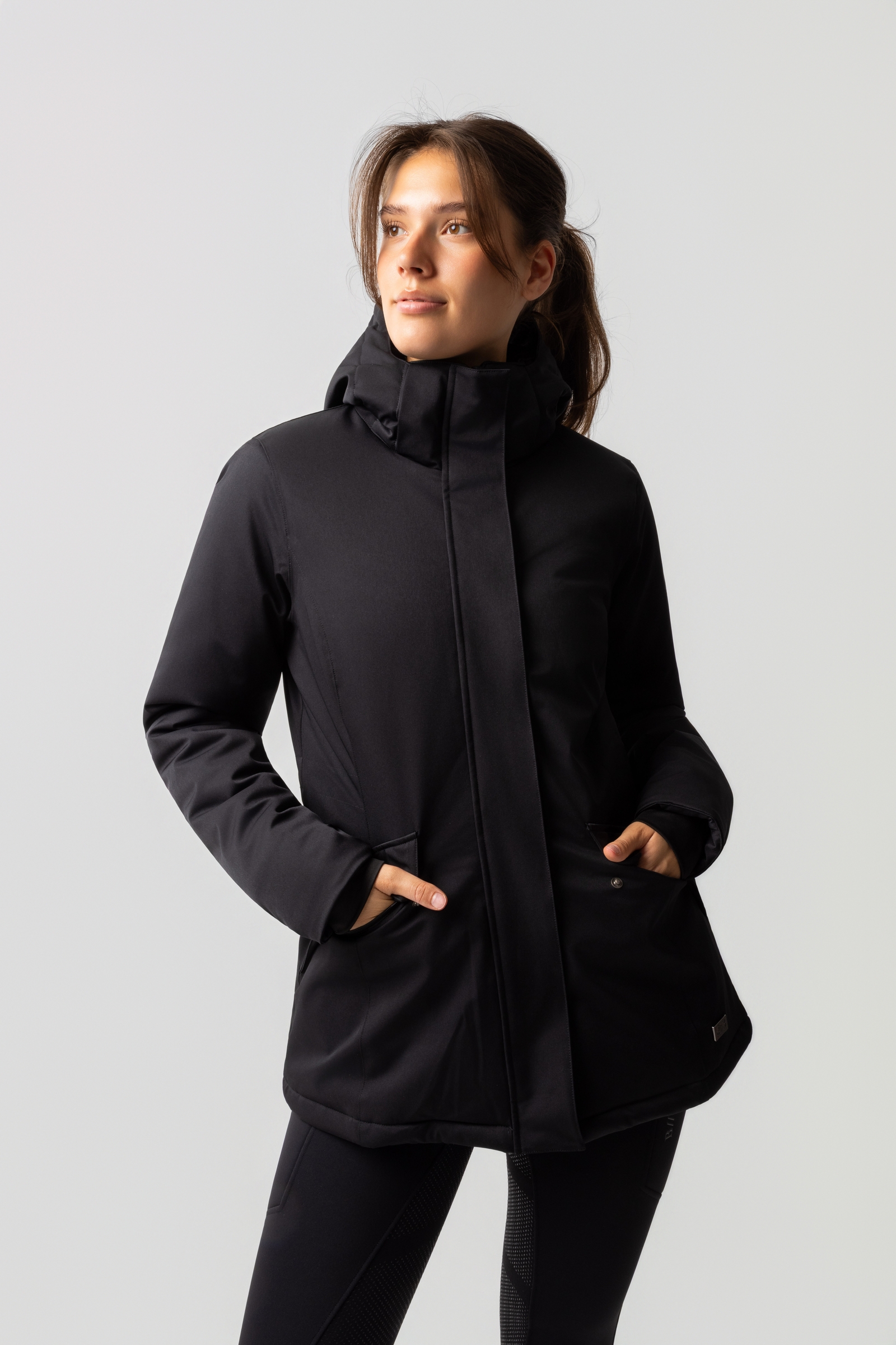 Noir Manteau d'hiver B Vertigo Dana, femme