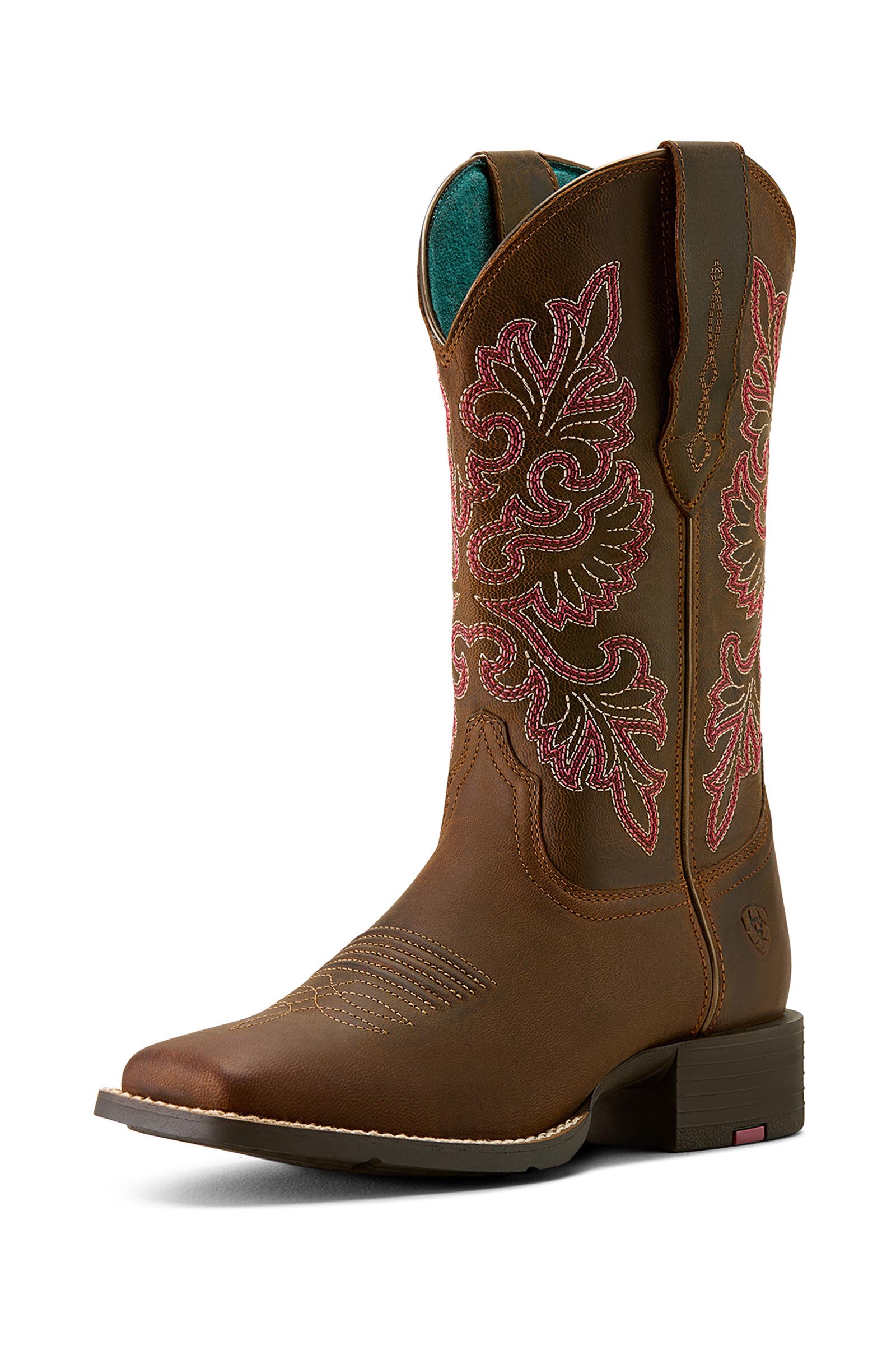 Ariat Round Up Wide Square Toe bottes western femme