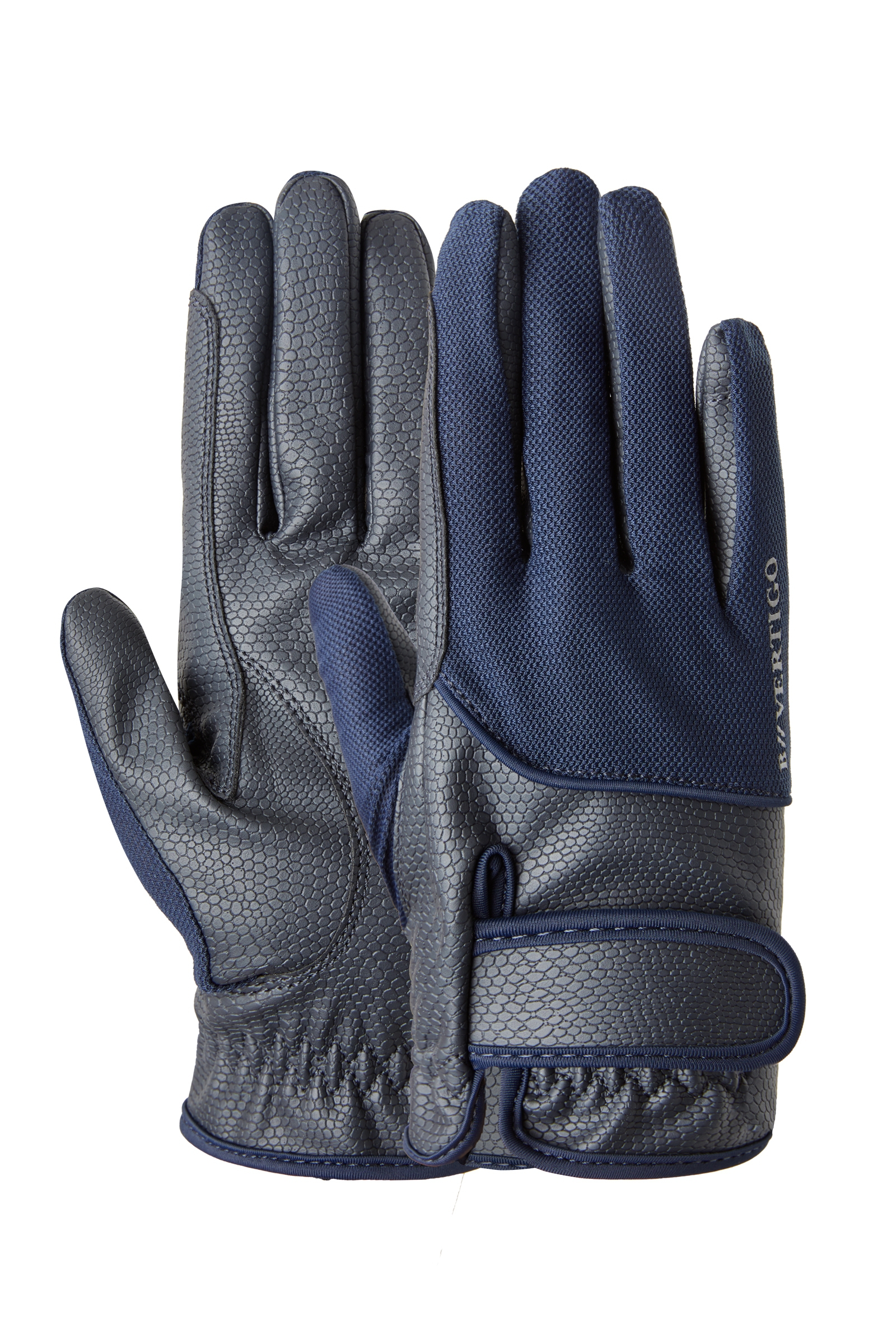 Dark Navy Gants d'&eacute;quitation d'&eacute;t&eacute; B Vertigo Carla Mesh, femme