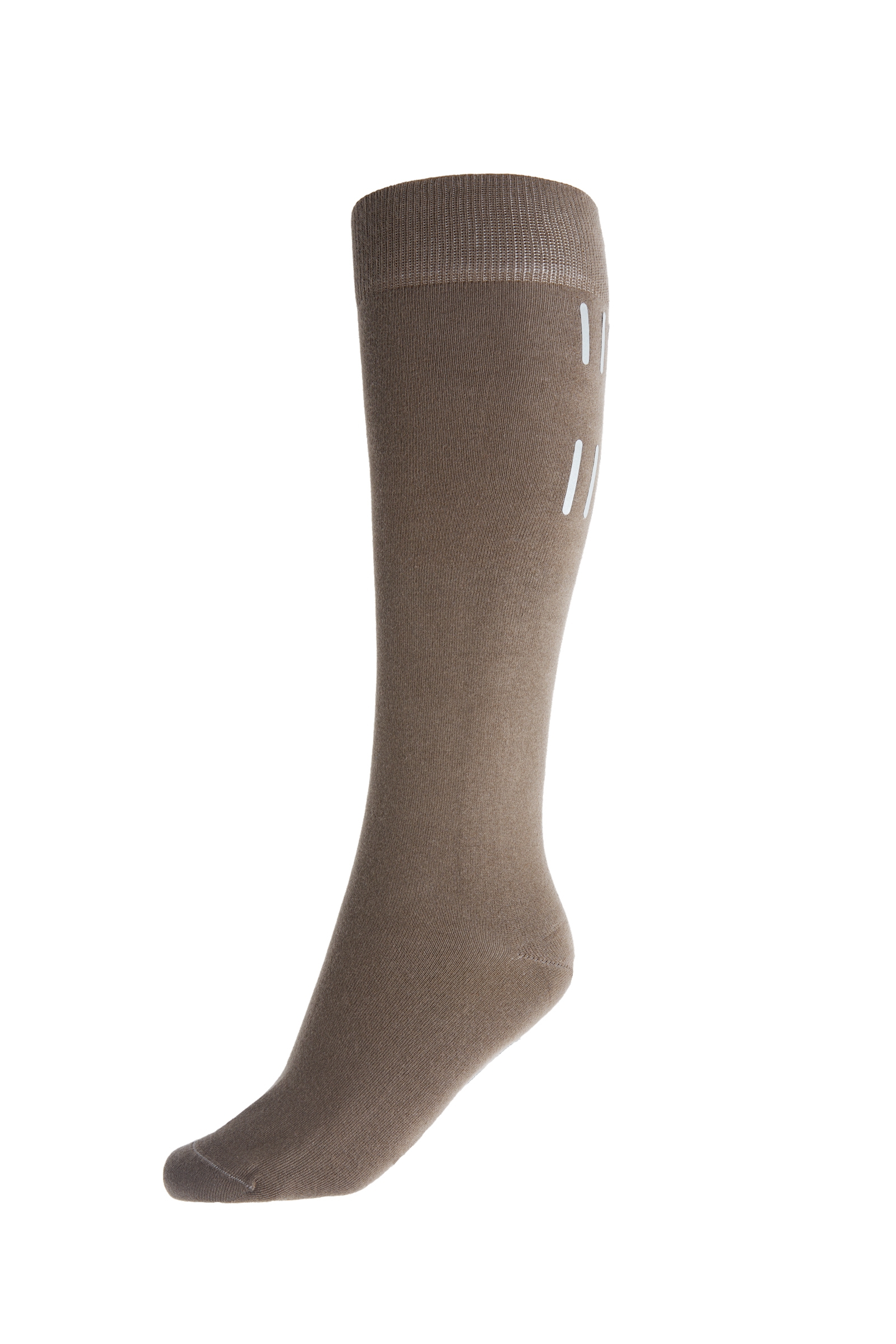 Morel Brown Horze Chaussettes réfléchissantes 