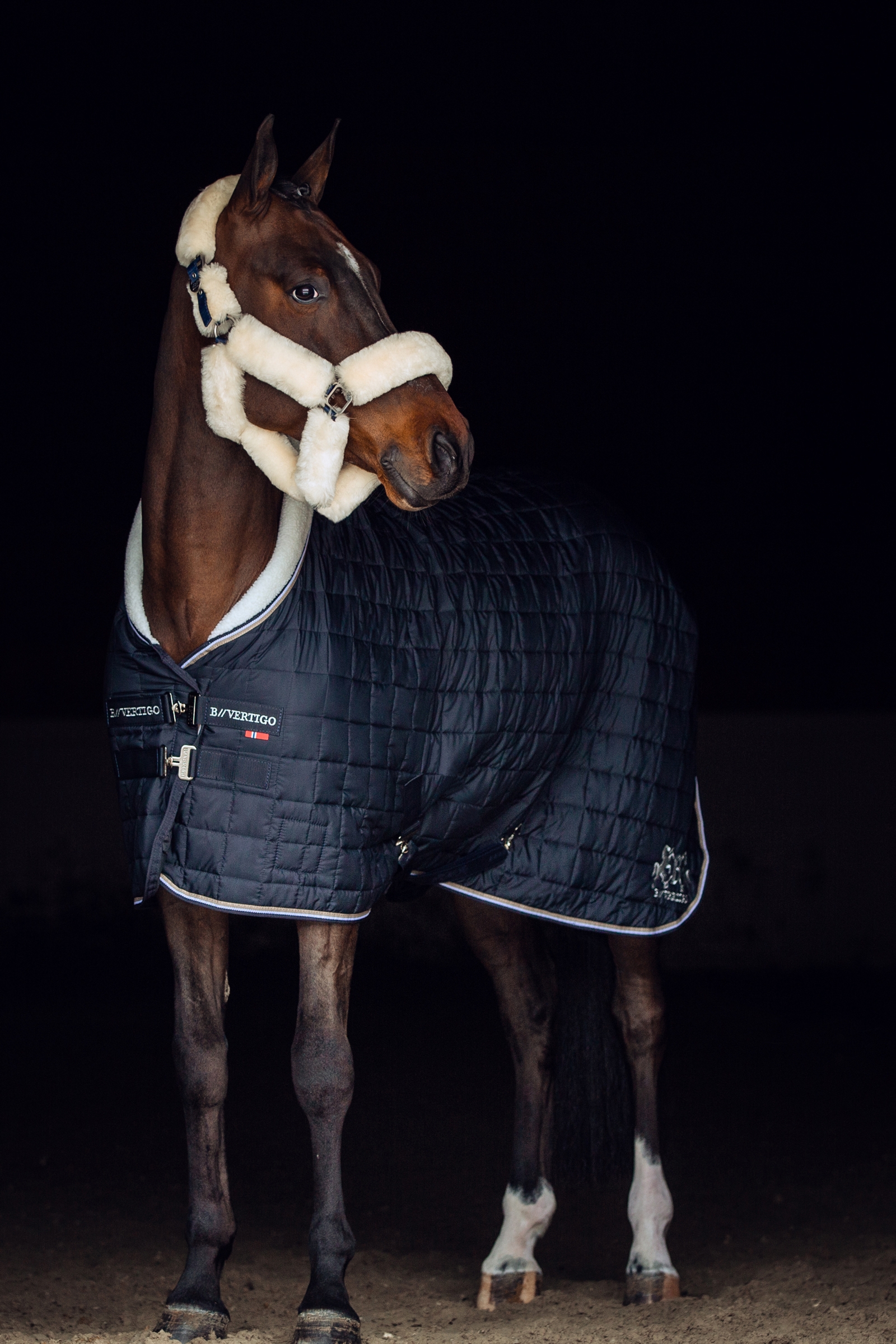 Licol Alaska B Vertigo avec fausse fourrure