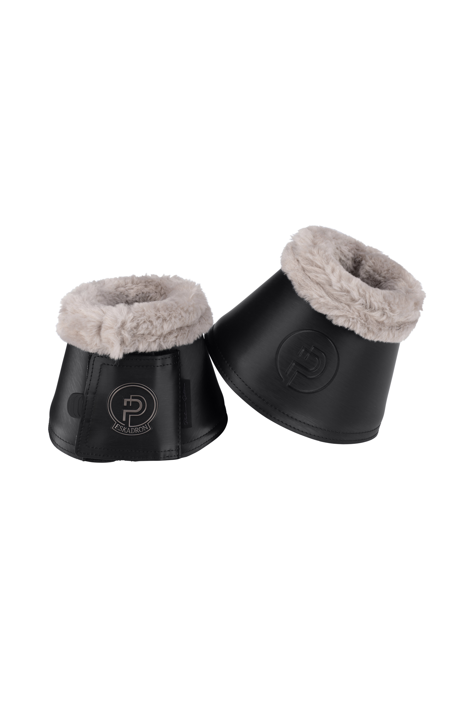 Black Eskadron Platinum 25 Softslate Faux Fur Cloches cheval