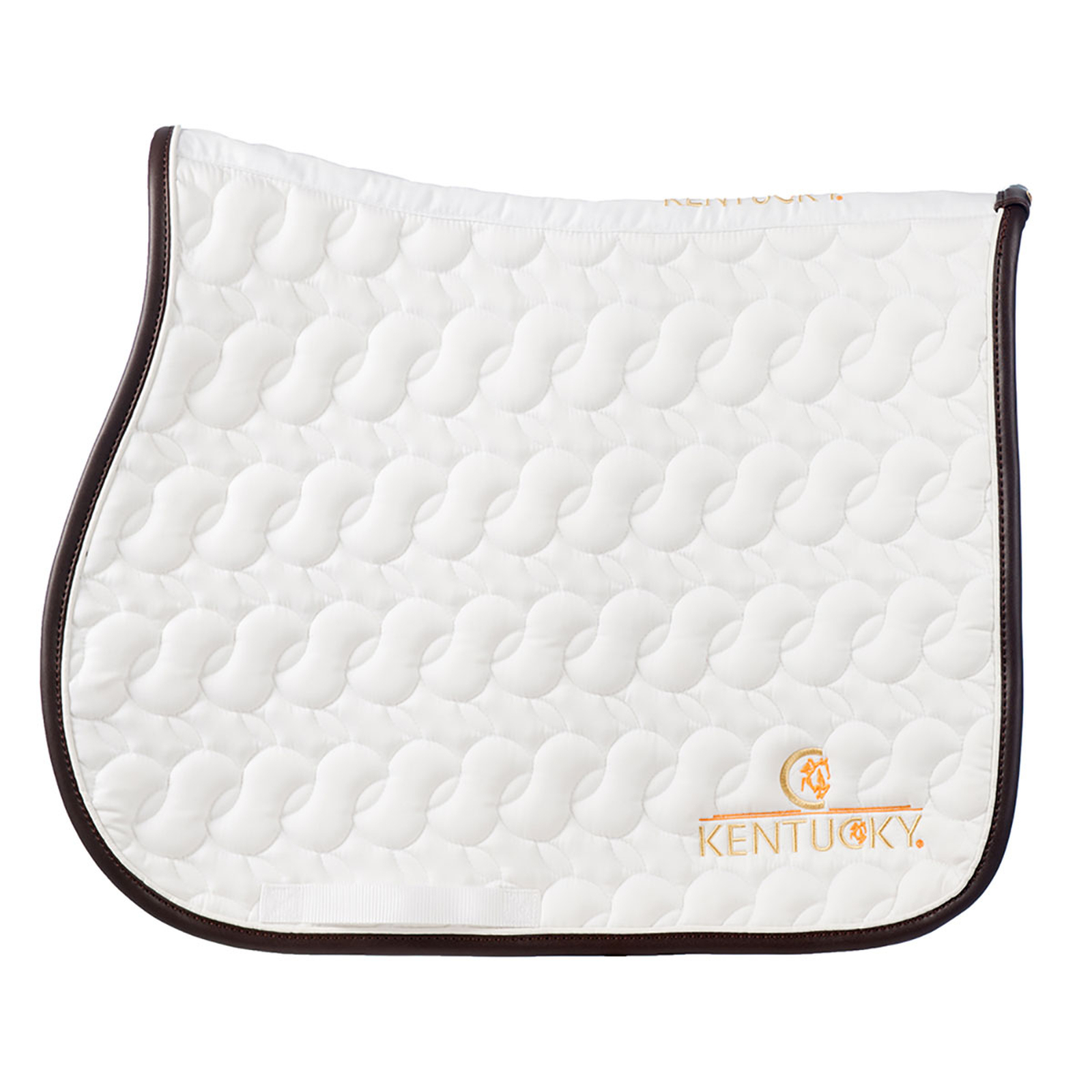 White/White/Brown Tapis Absorb Kentucky Horsewear