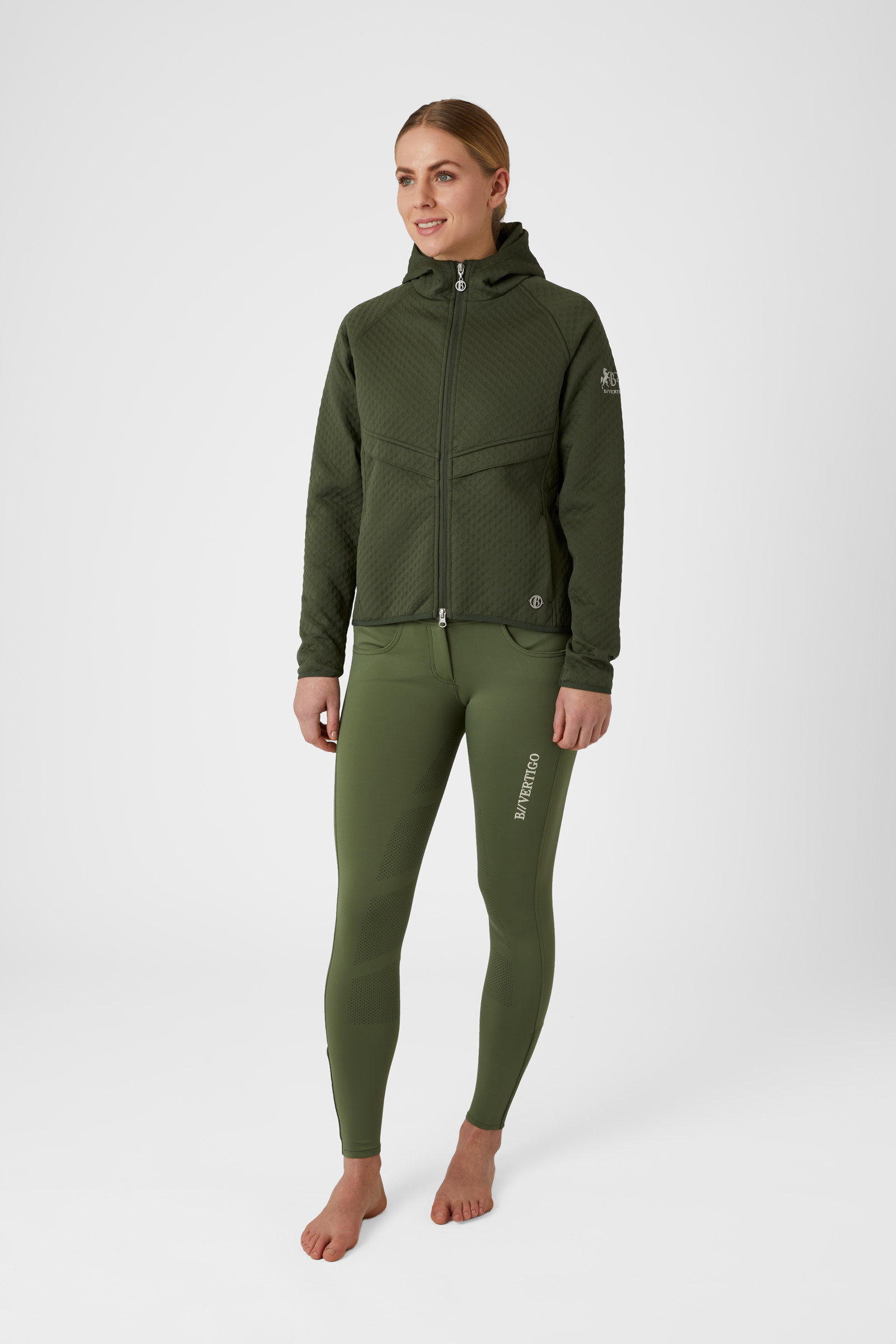 Veste à capuche B Vertigo Norah  en tissu scuba pour femme