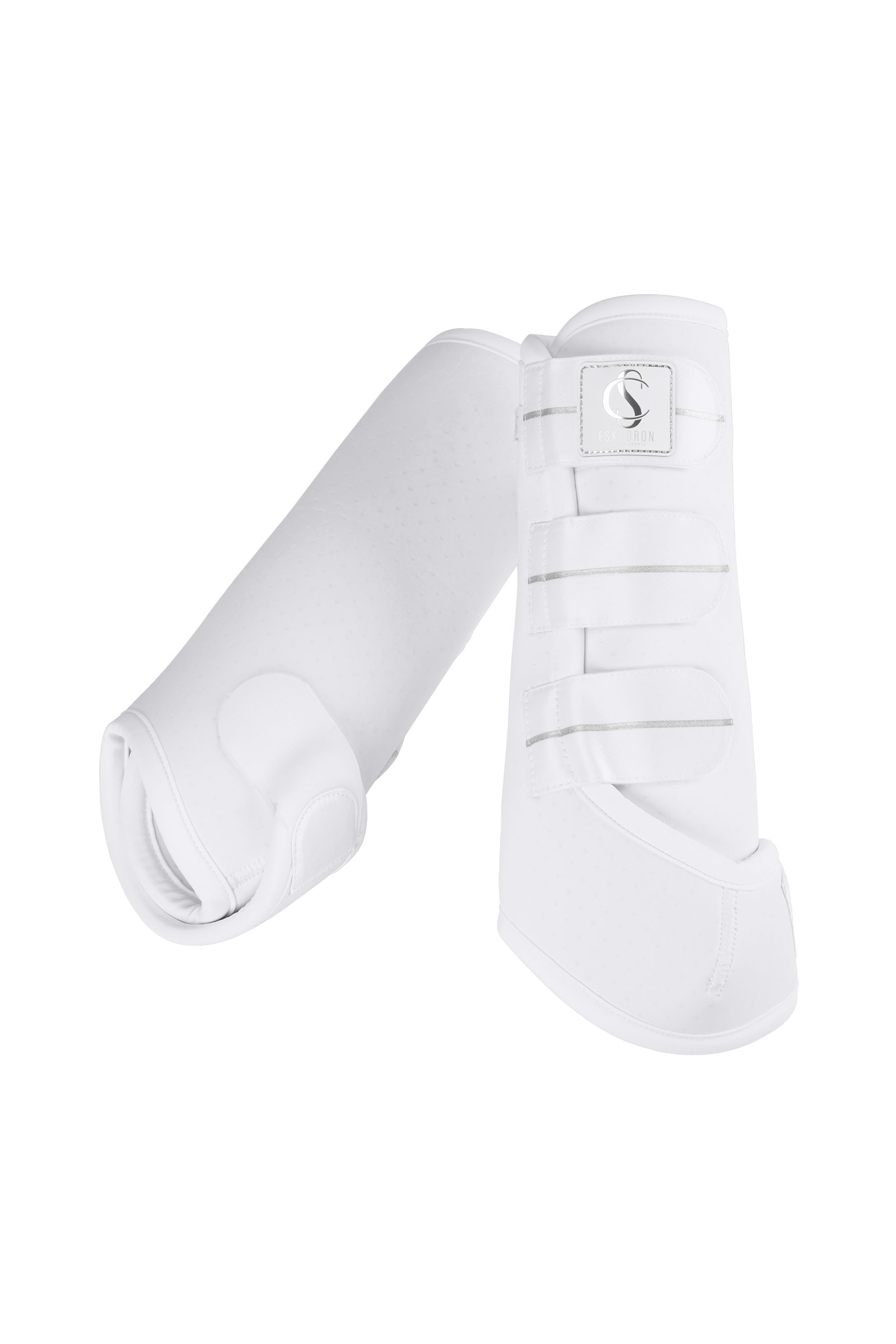 white Eskadron Classic Sports SS25 Pro Dressage guêtres tendon, postérieurs