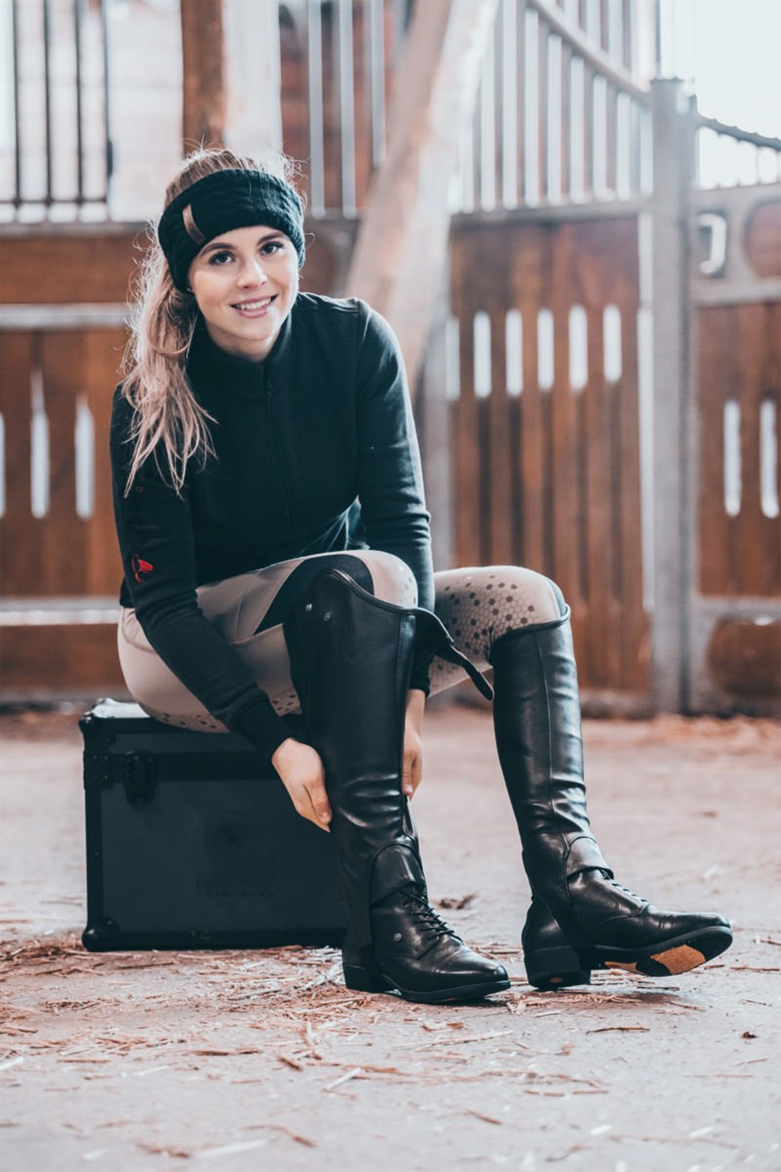 Suedwind Footwear Advanced II FZ Soft Bottes Jodhpur, fermeture éclair frontale