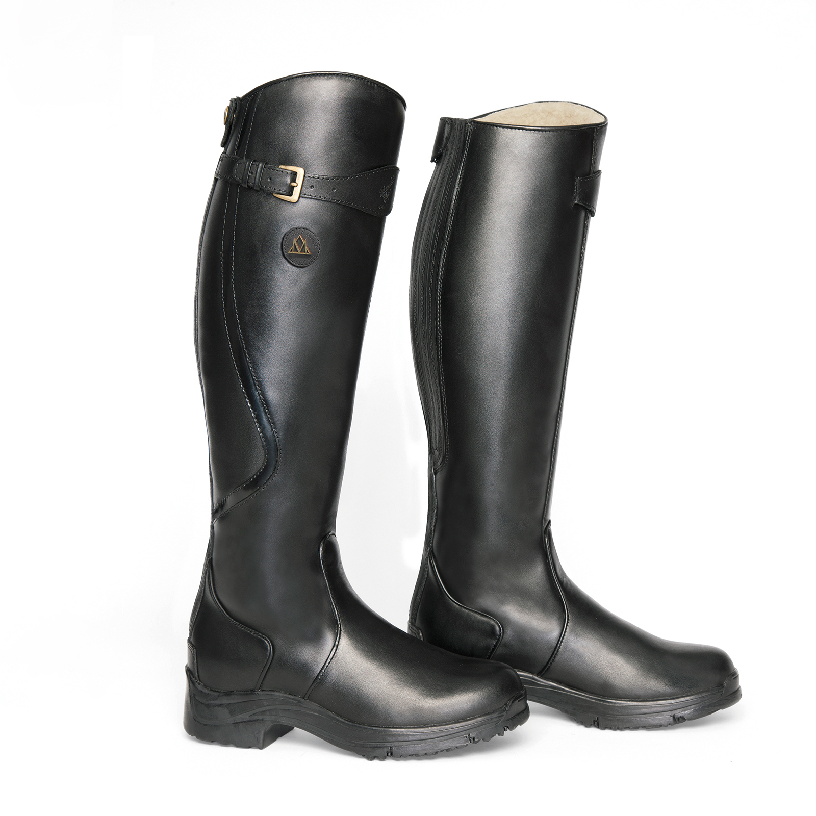 Black Mountain Horse Snowy River Bottes d'&Eacute;quitation d'Hiver pour Femmes