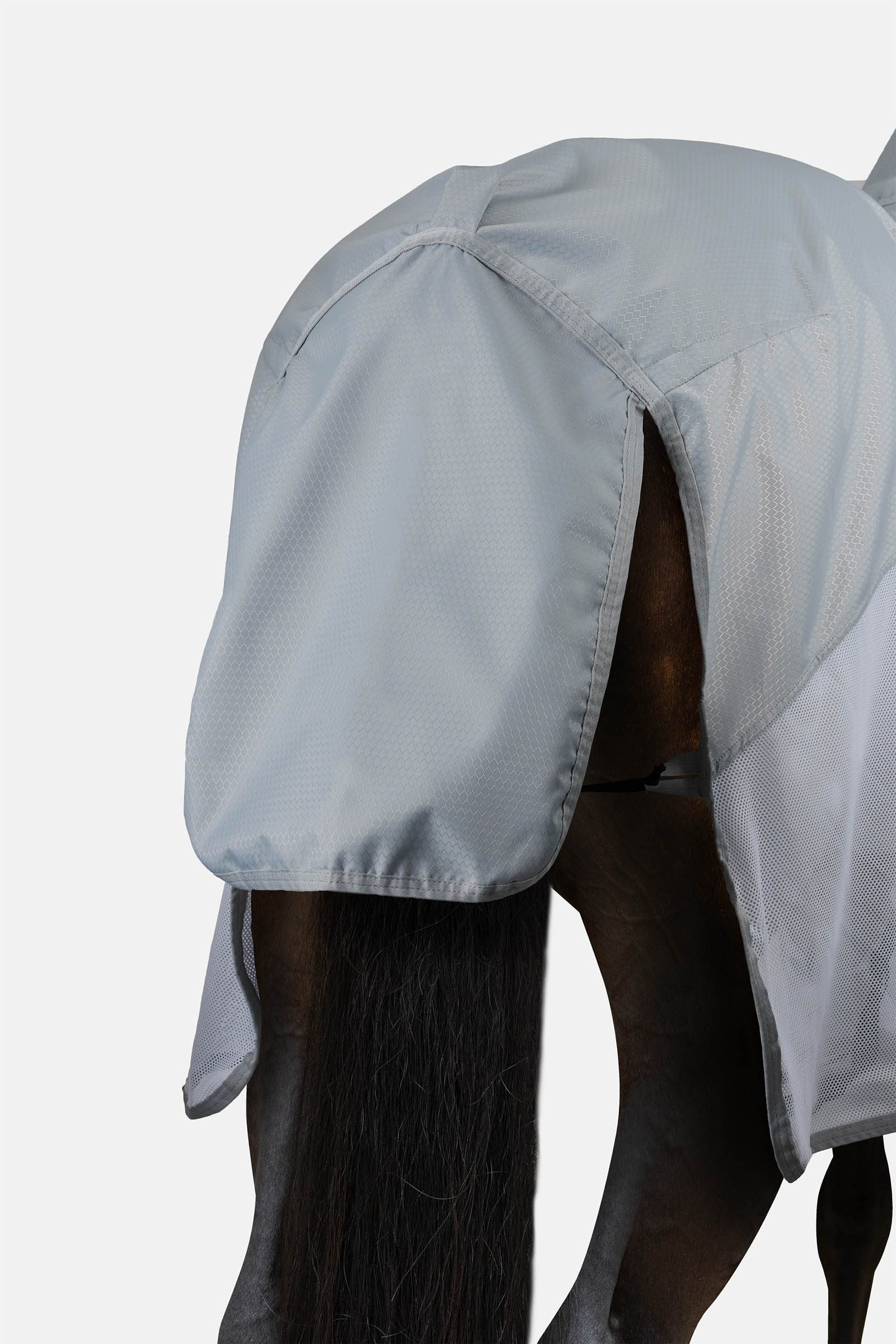 Horze Nevada II combo couverture pluie et anti-mouches avec couvre-cou amovible