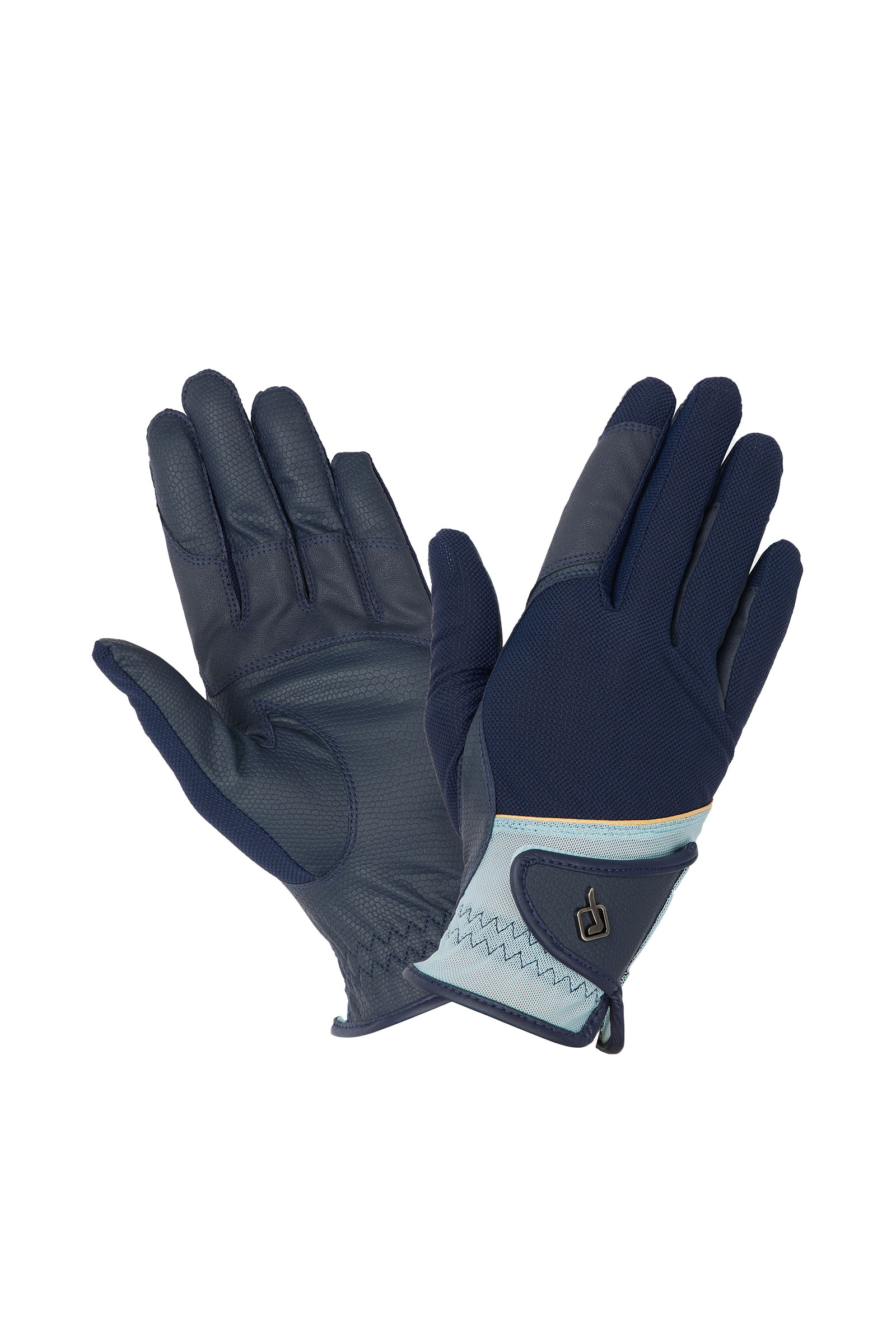 Navy/Aqua LeMieux Pro gants en mesh