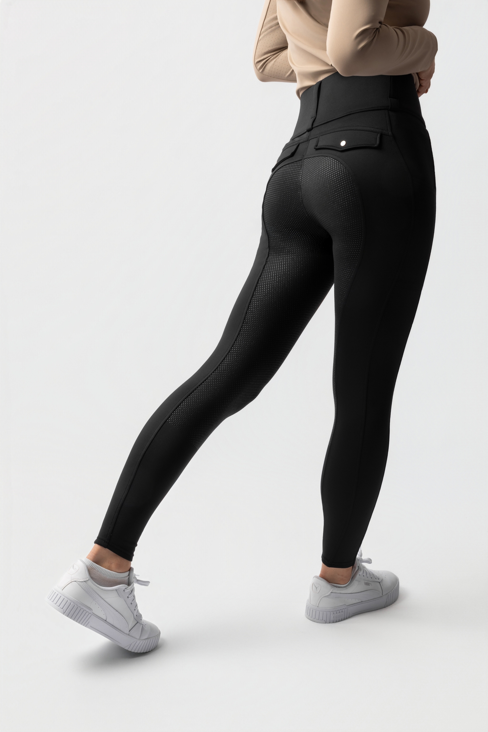 Horze Anya Thermotights Hybrides avec Fullgrip