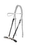 Kavalkade Hvítur Dropped Noseband fr Aradis Icelandic Bridle