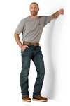 Ariat Rebar M7 Slim DuraStretch Workhorse Jean de travail homme coupe droite