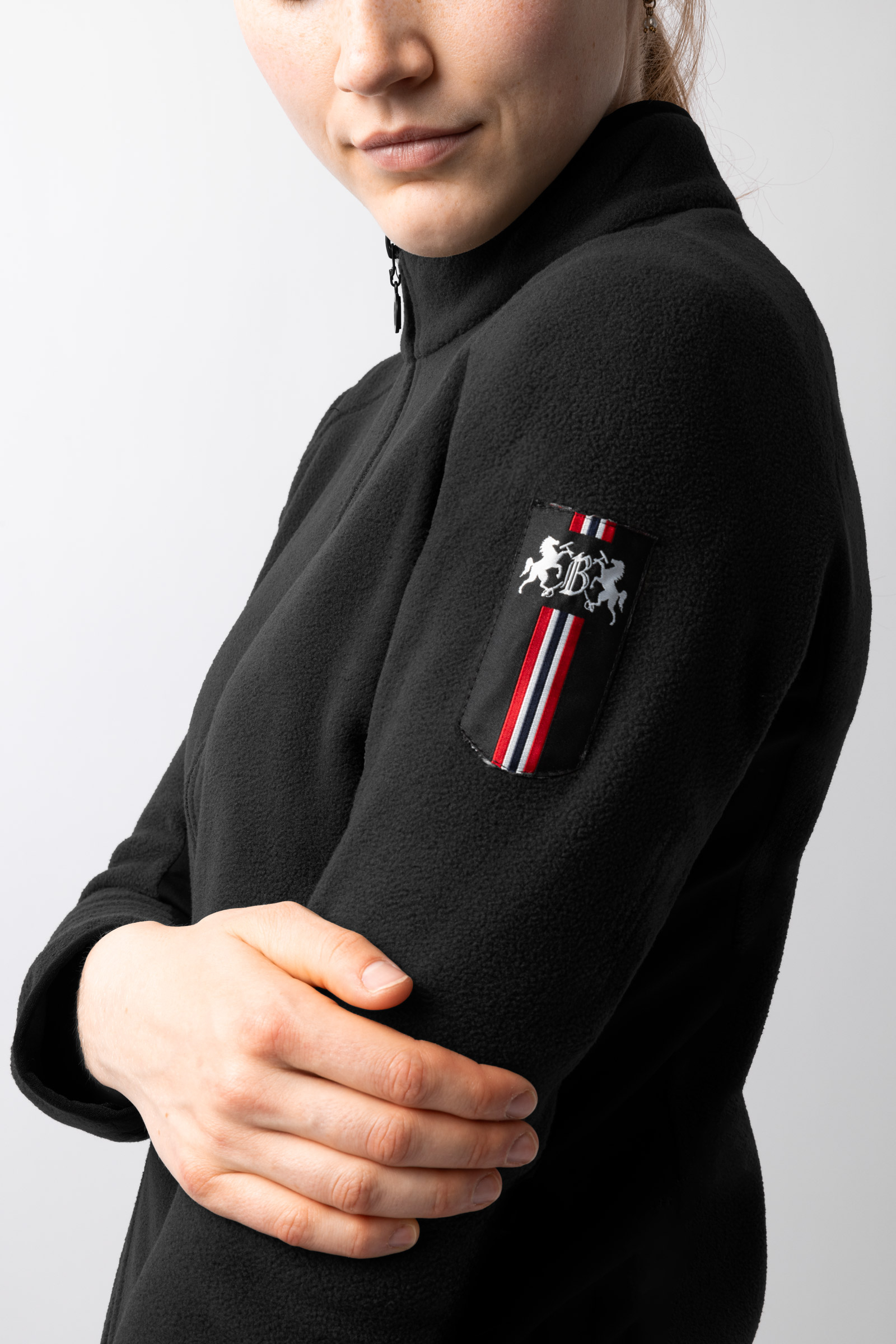 Veste d'&eacute;quitation en polaire stretch B Vertigo Cleo pour femme