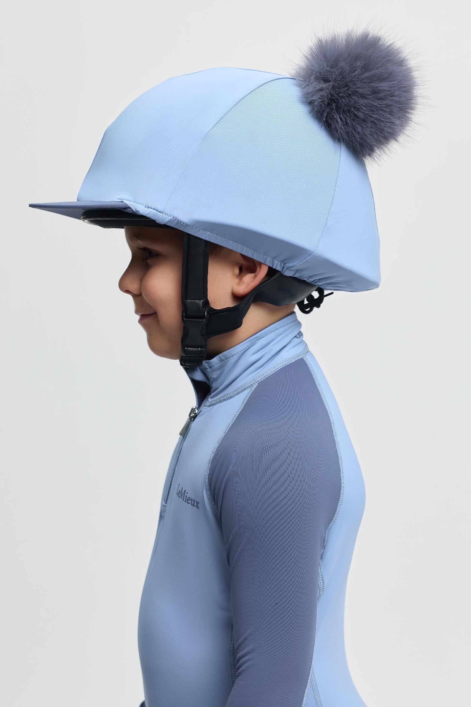 LeMieux Mini couvre-casque &agrave; double pompon