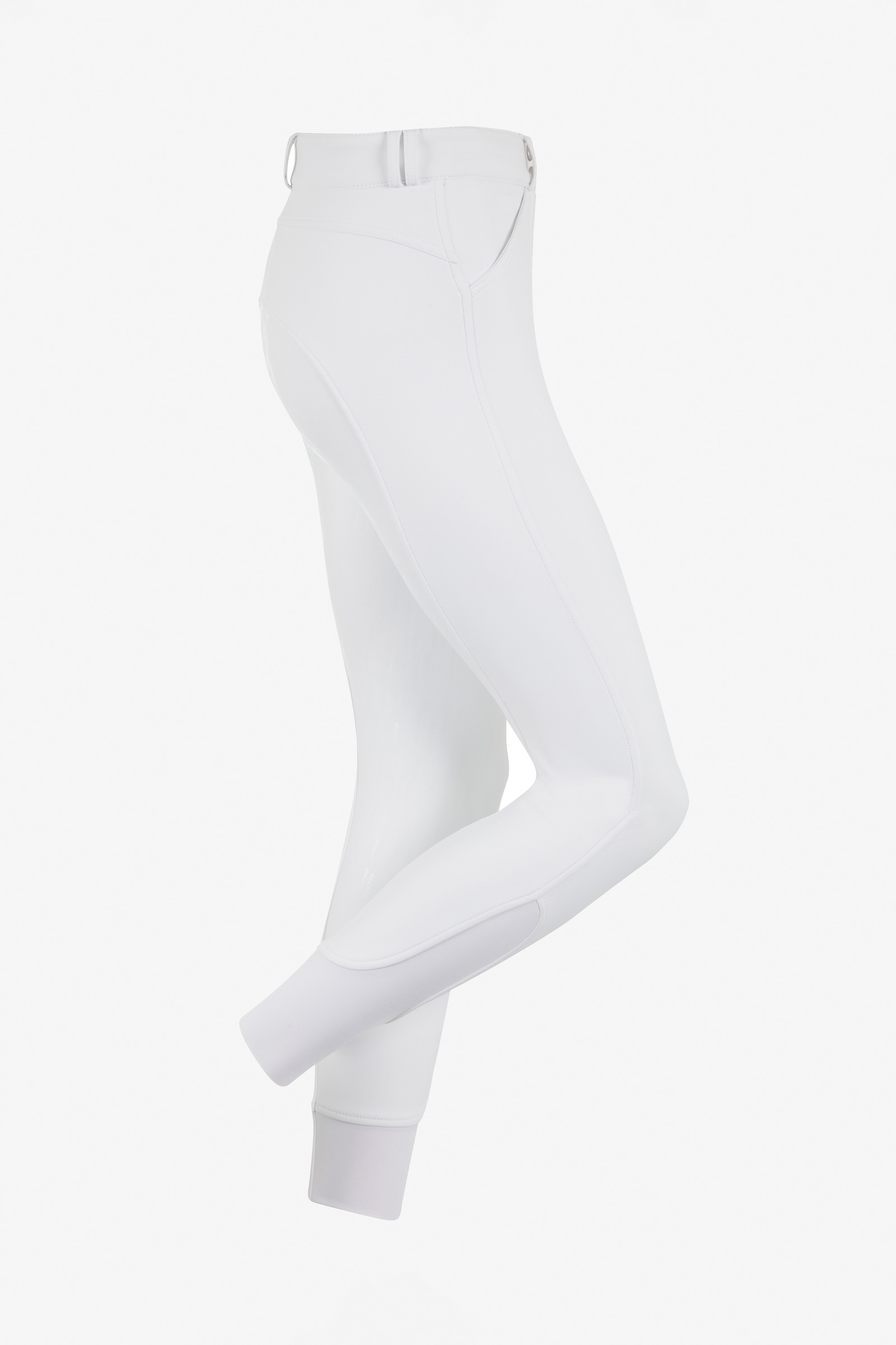 White LeMieux Drytex Pantalon d'&eacute;quitation imperm&eacute;able avec fond int&eacute;gral pour femme