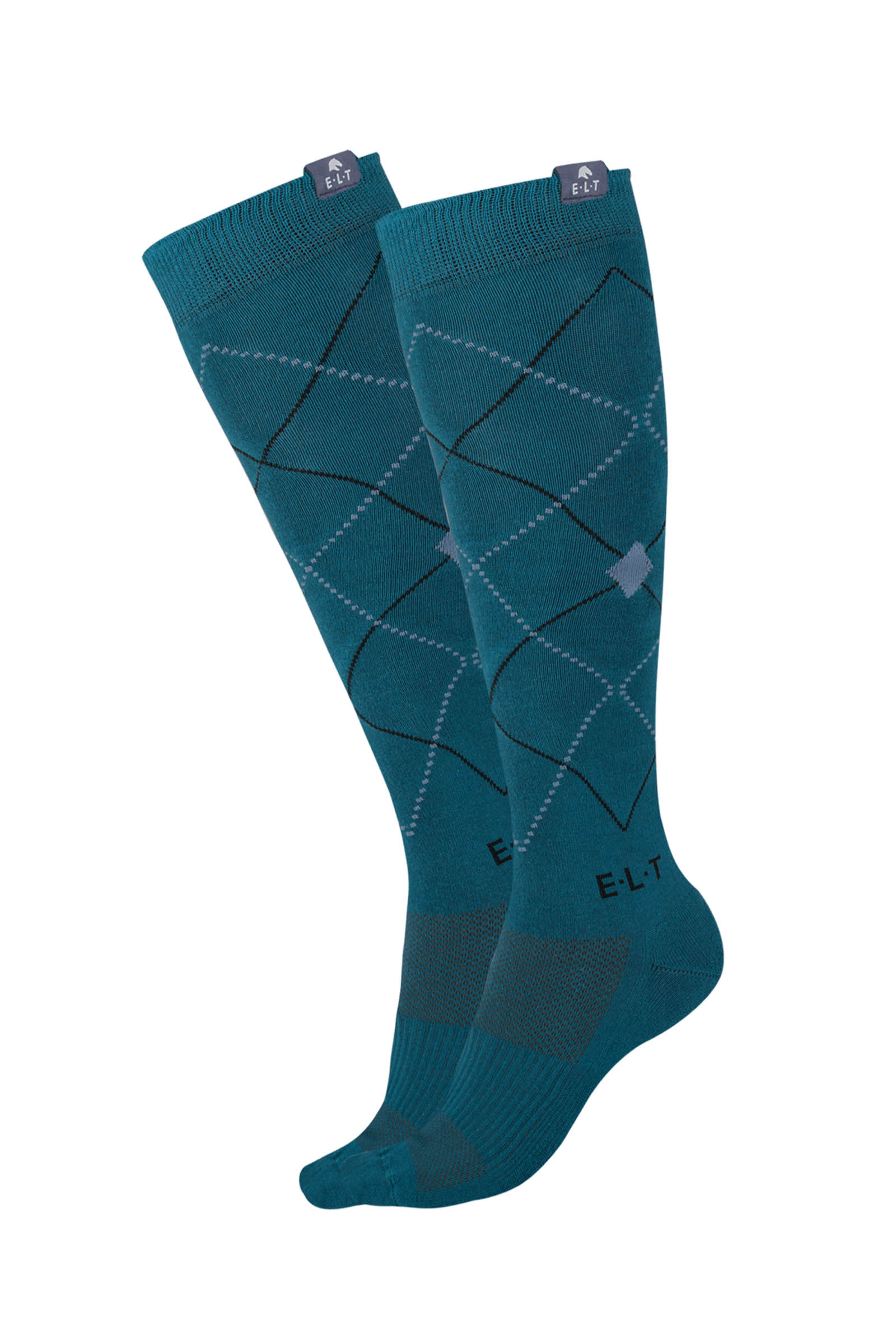 ELT Argyle Breathable Riding Socks